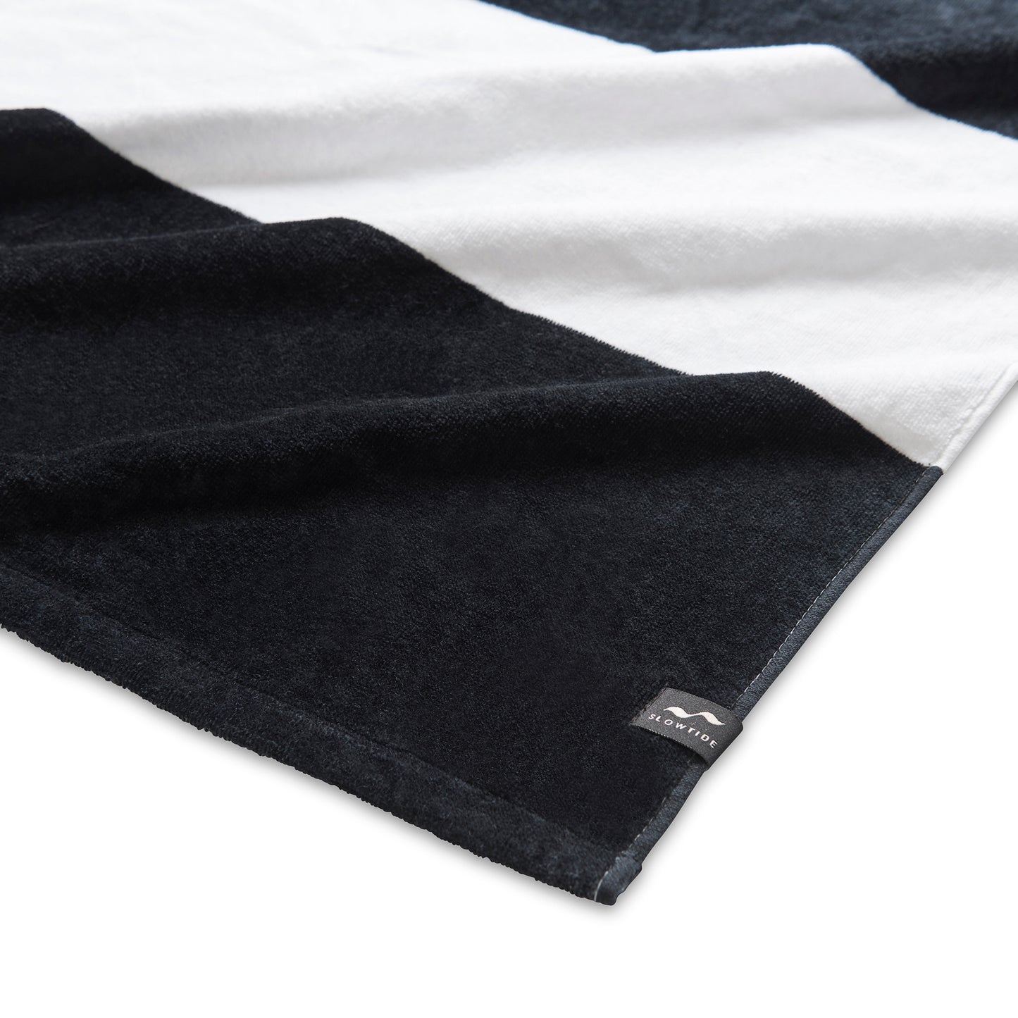 Porto Black Slowtide® Pocket Beach Towel