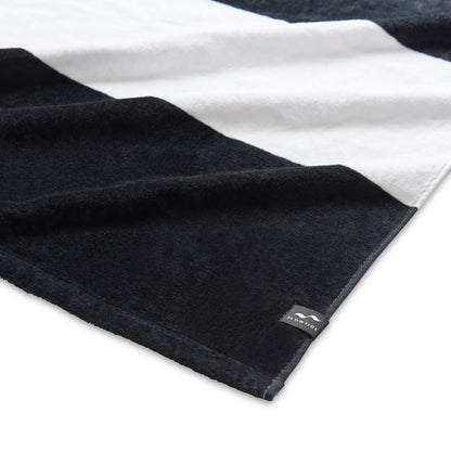 Porto Black Slowtide® Pocket Beach Towel