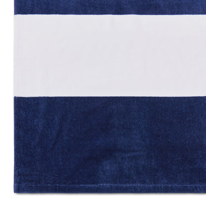 Porto Dark Navy Slowtide® Pocket Beach Towel