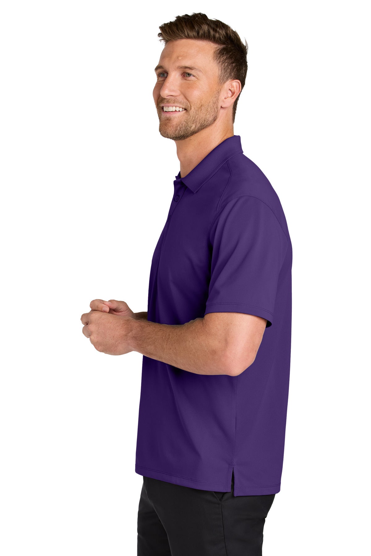PrismPrpl Port Authority Wearever Performance Pique Polo K240