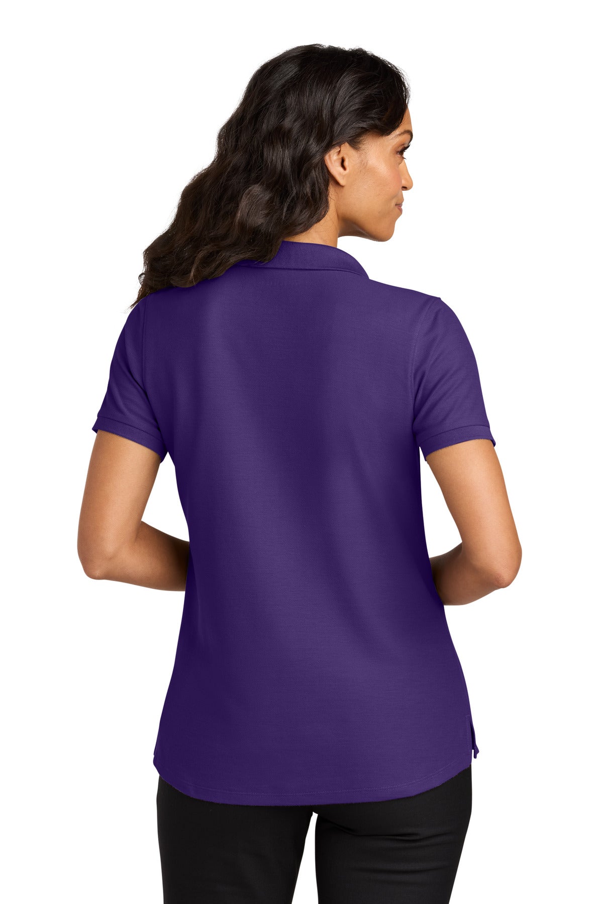 PrismPrpl Port Authority Women's Wearever Signature Pique Polo LK200