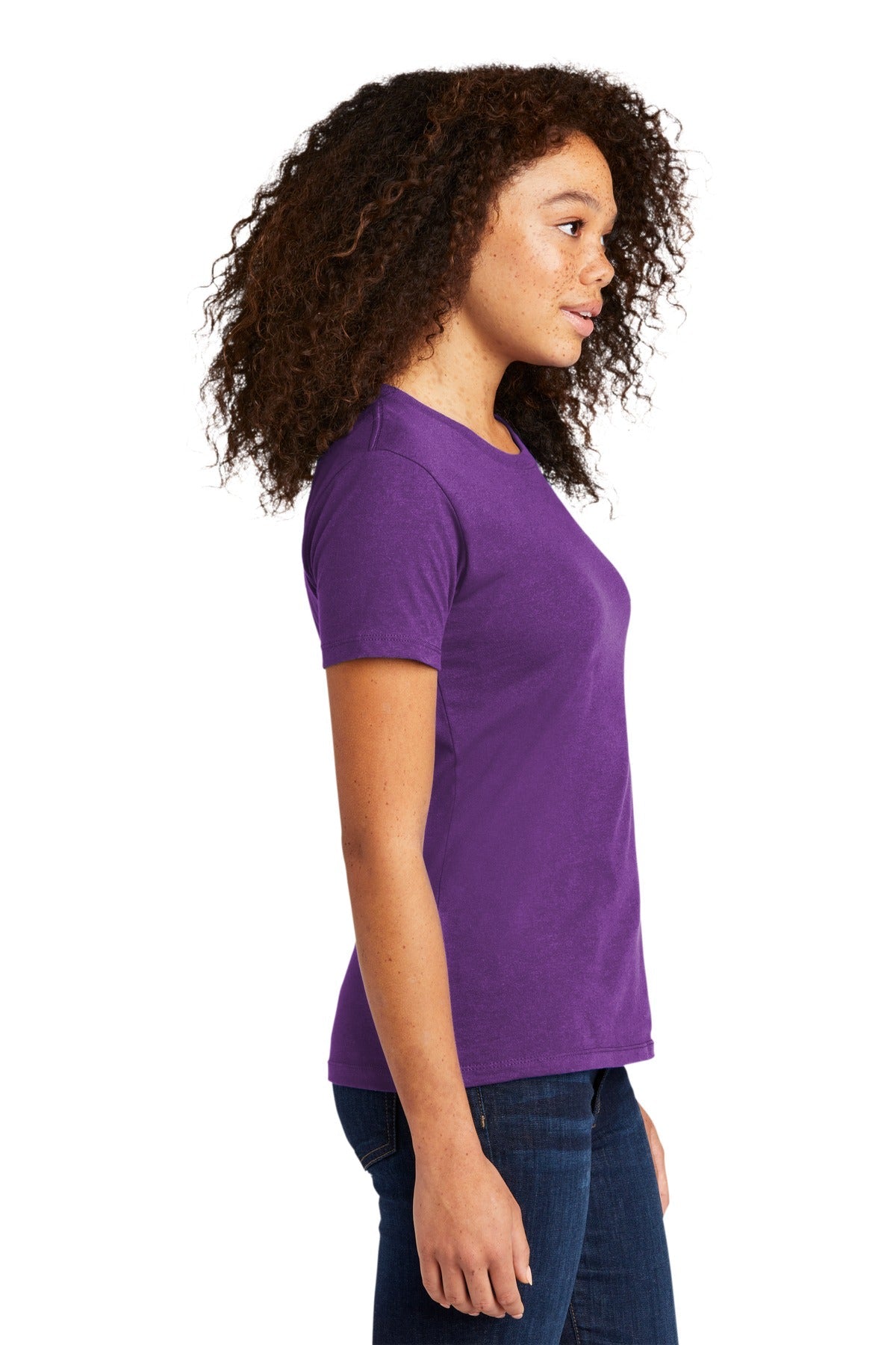 PrplBerry Next Level Apparel Women's Cotton Tee. NL3900