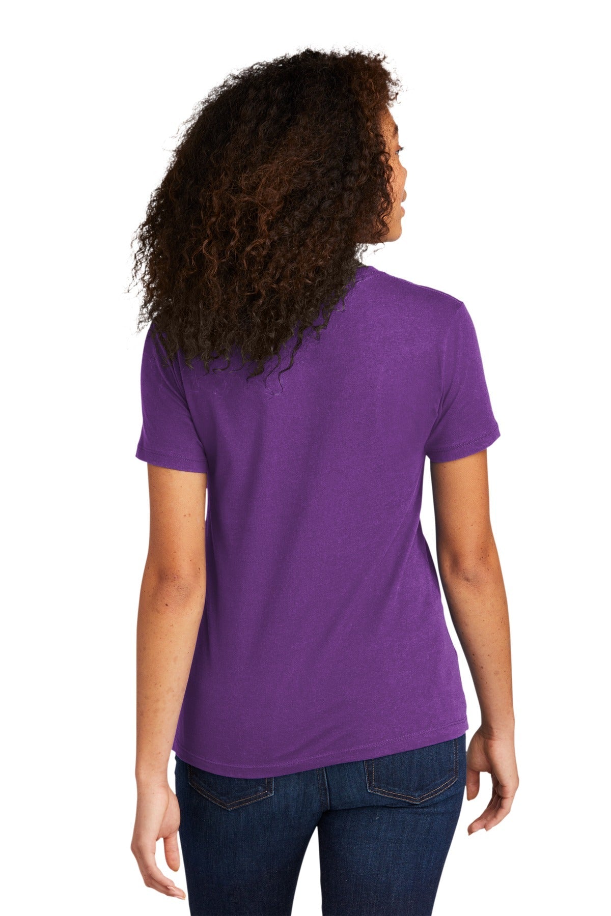 PrplBerry Next Level Apparel Women's Cotton Tee. NL3900