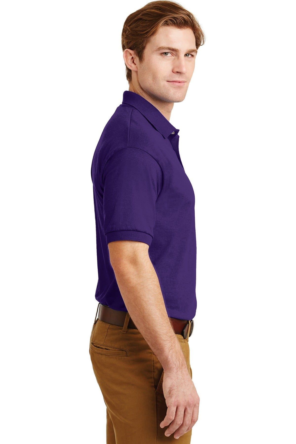 Purple Gildan - DryBlend 6-Ounce Jersey Knit Sport Shirt. 8800