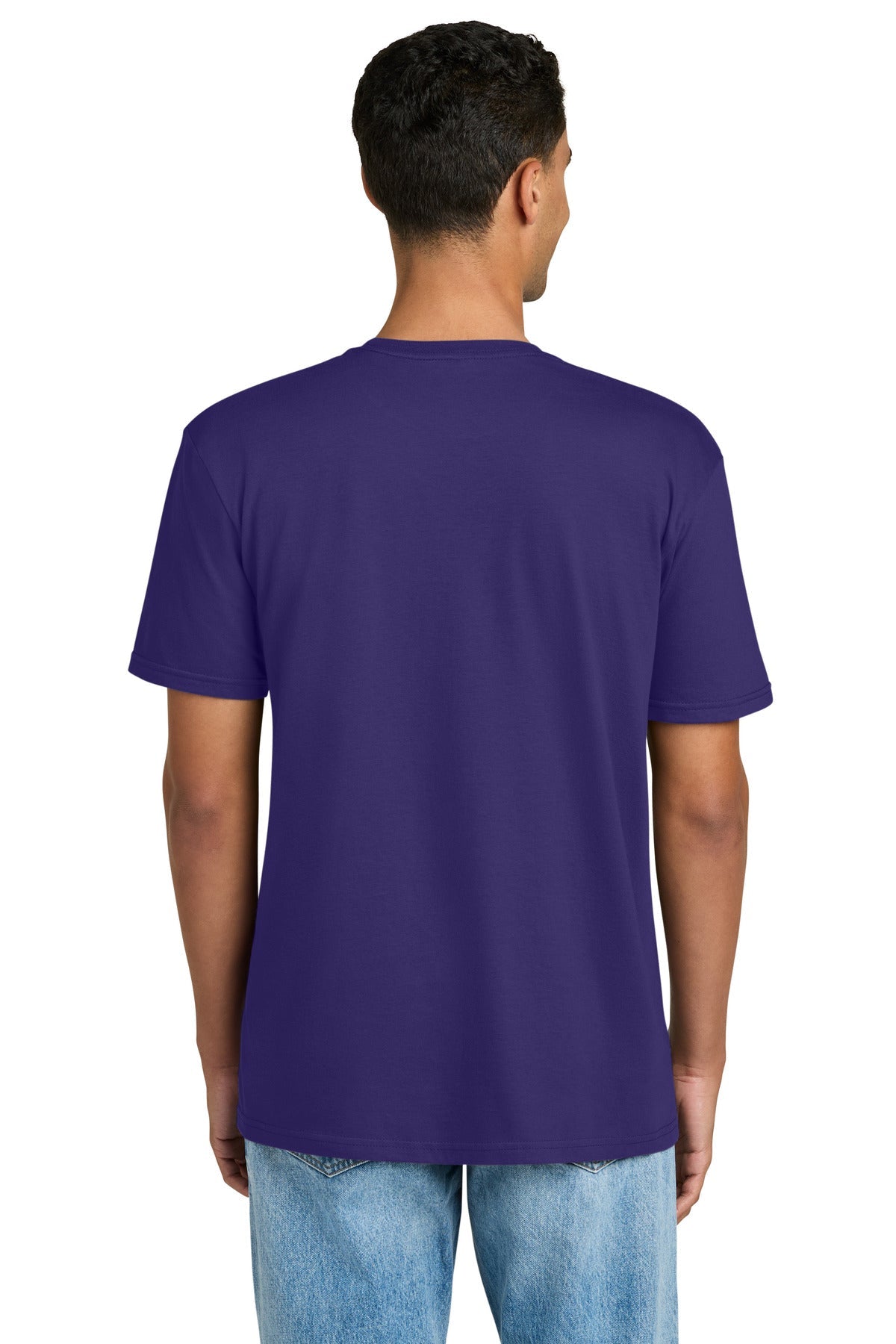 Purple Gildan Softstyle Plasma Print Tee 64PLSMA