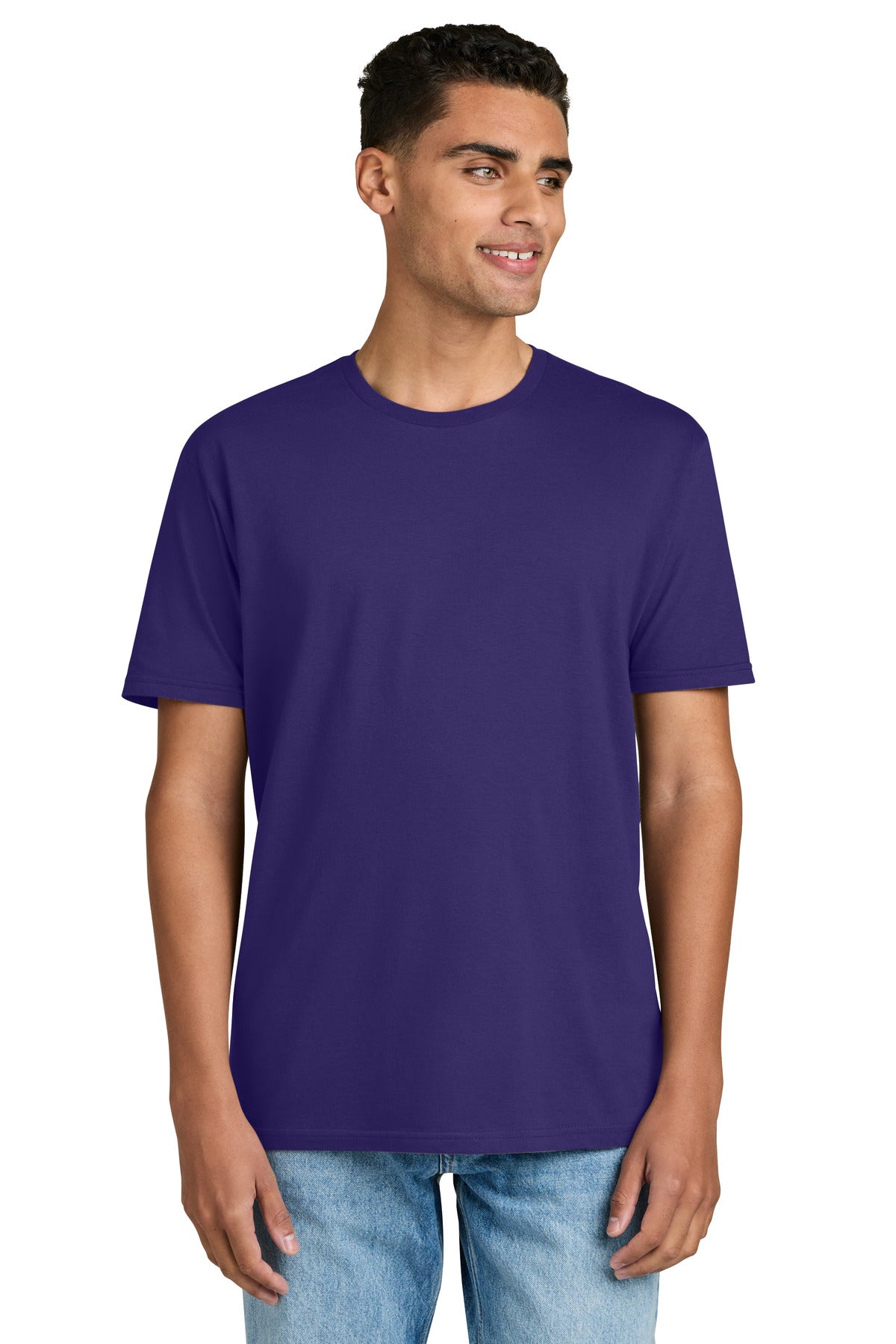 Purple Gildan Softstyle Plasma Print Tee 64PLSMA