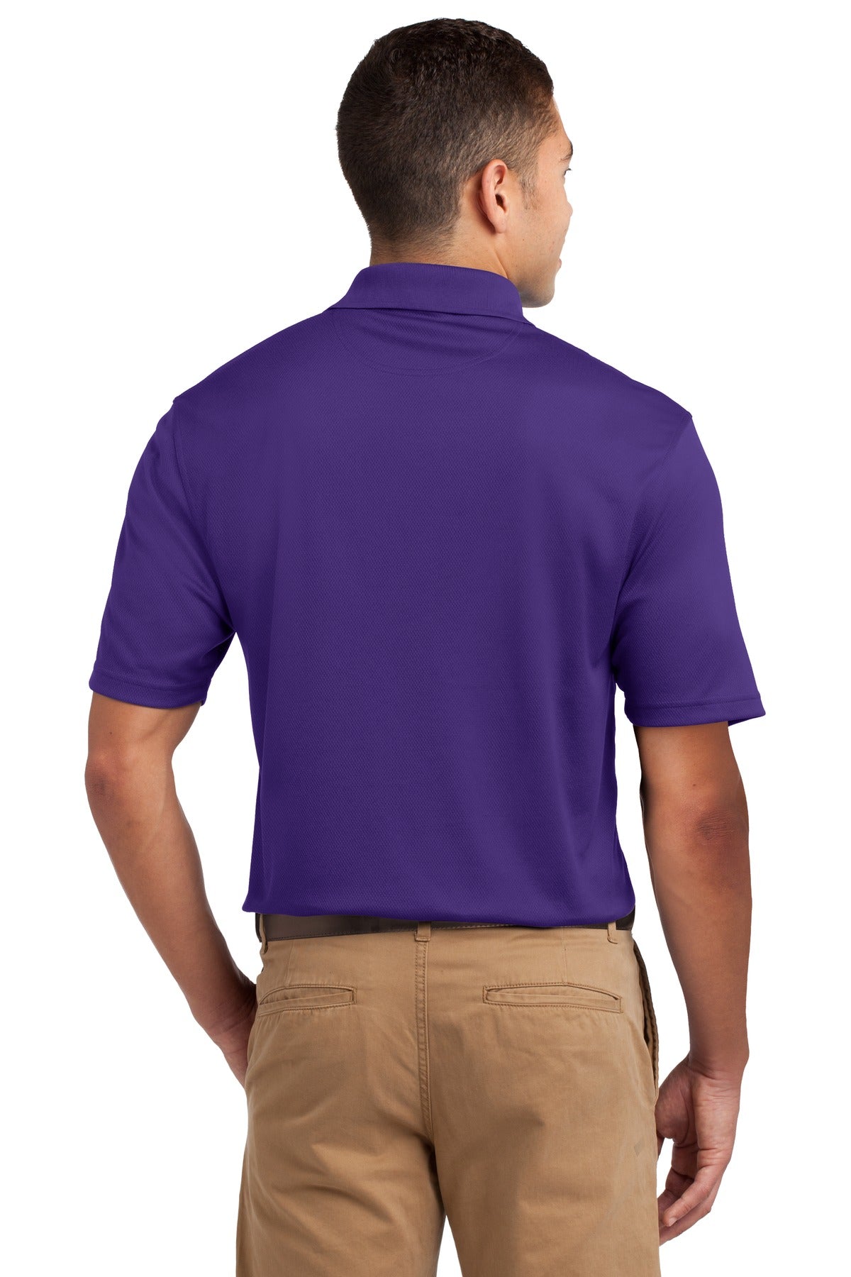 Purple Sport-Tek Dri-Mesh Polo. K469