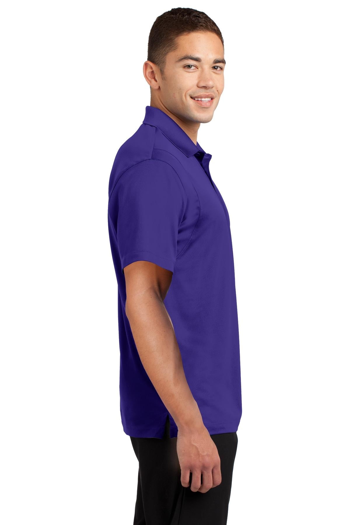 Purple Sport-Tek Micropique Sport-Wick Polo. ST650