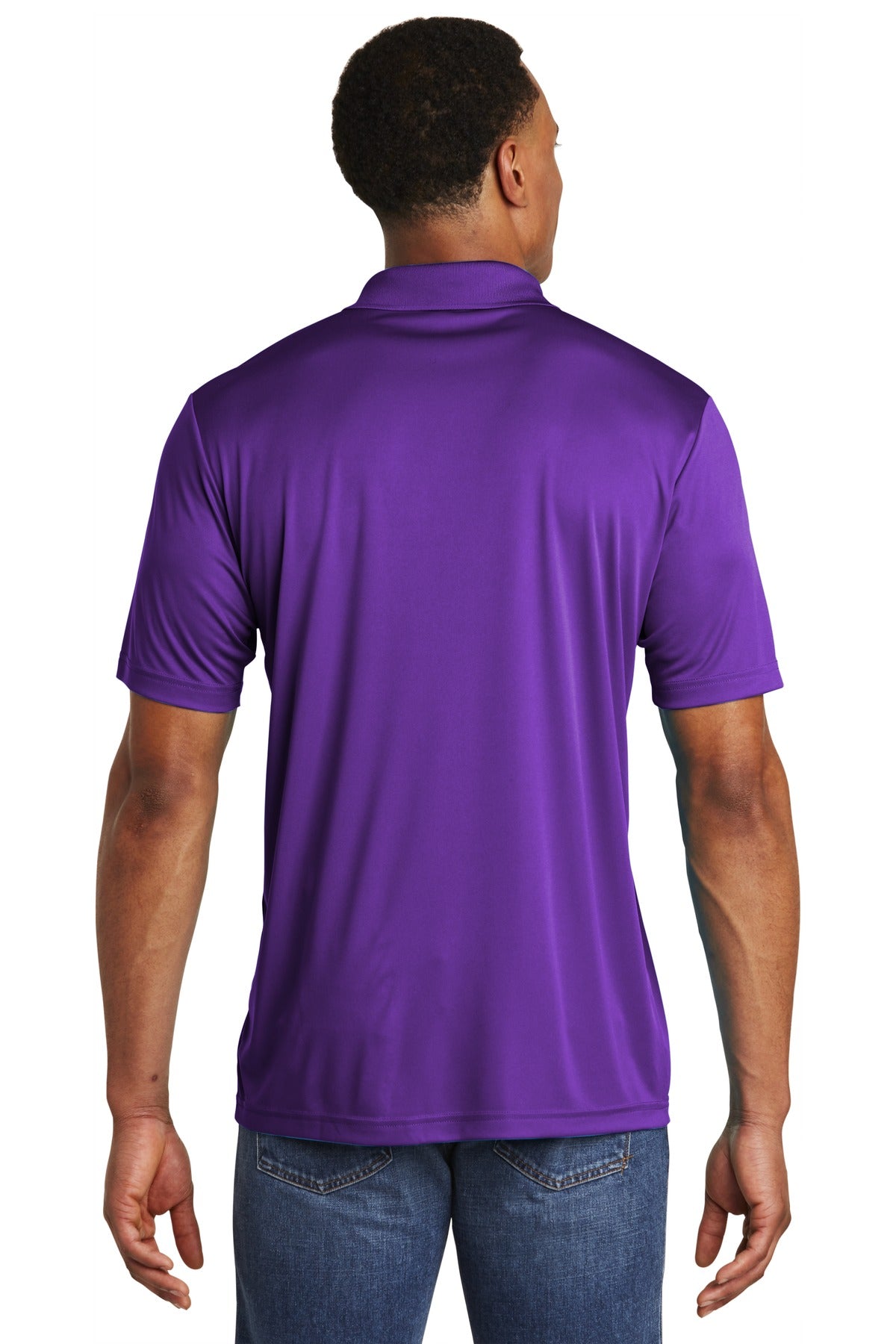 Purple Sport-Tek PosiCharge Competitor Polo. ST550