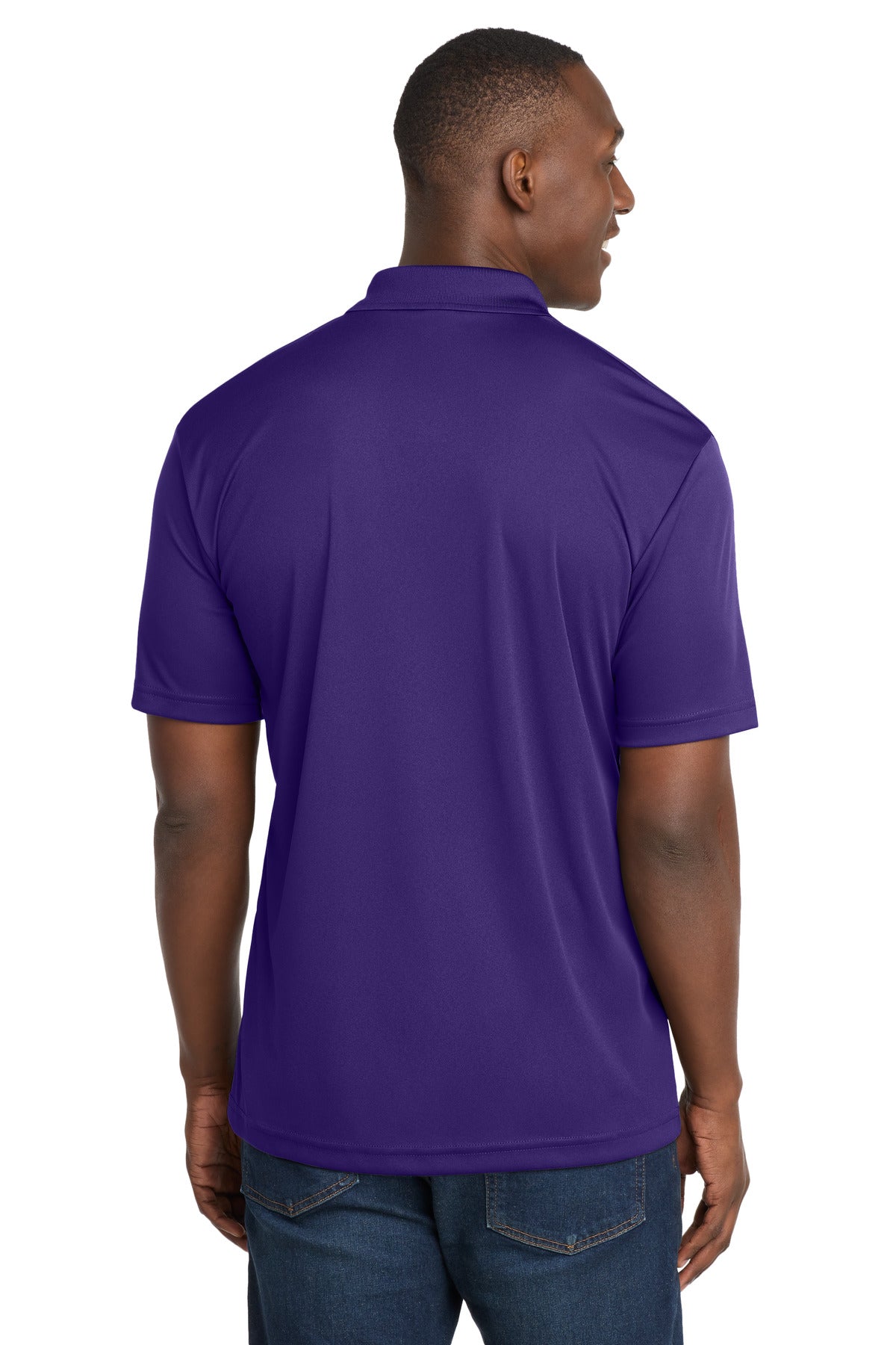 Purple Sport-Tek PosiCharge Competitor Polo. ST550