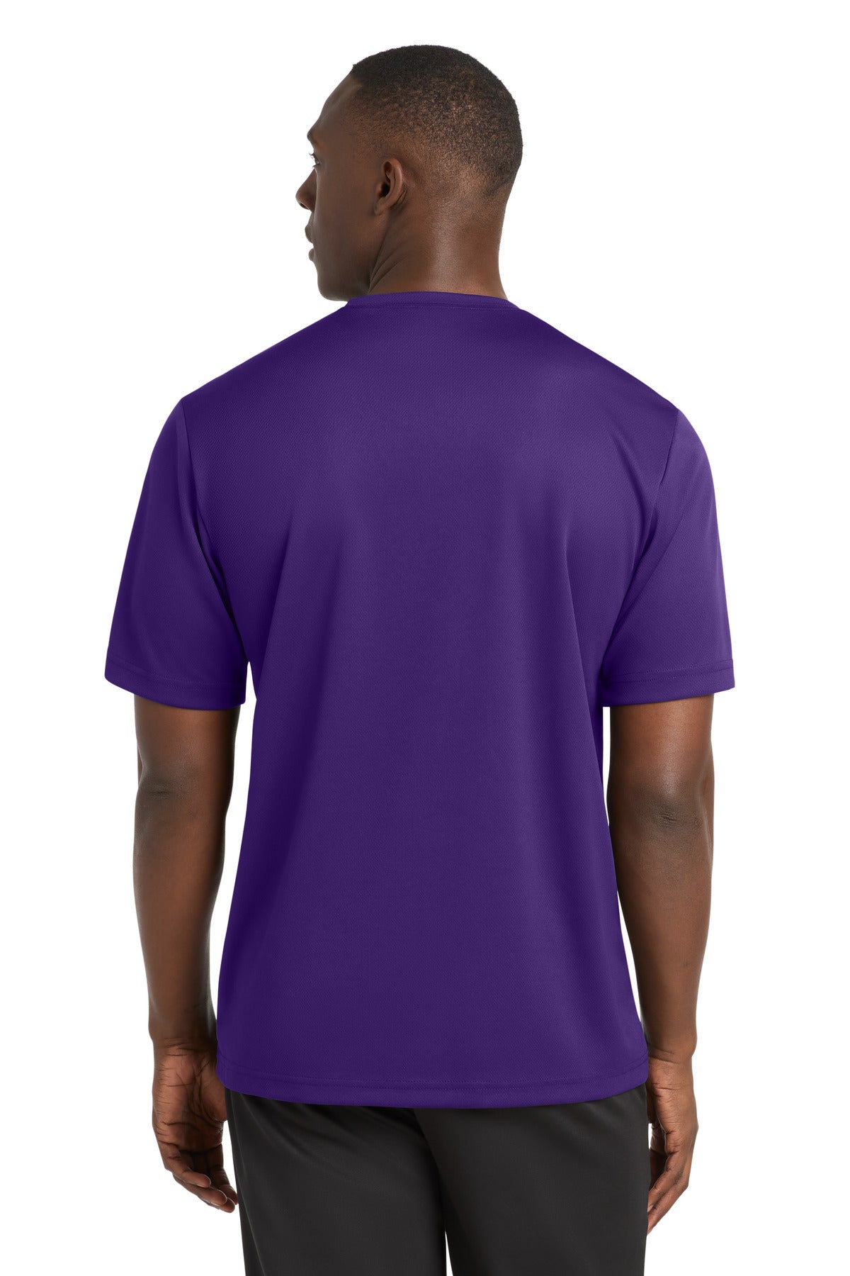 Purple Sport-Tek PosiCharge RacerMesh Tee. ST340
