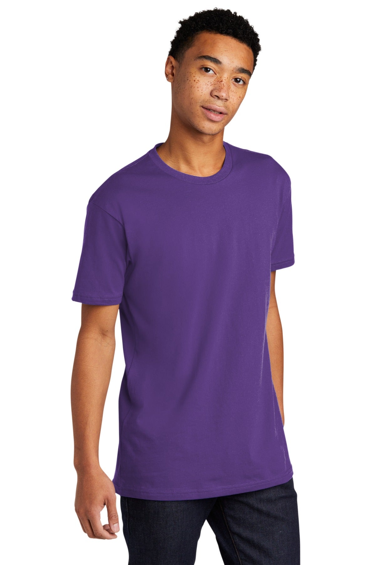 PurpleRush Next Level Apparel Adult Cotton Tee. NL3600