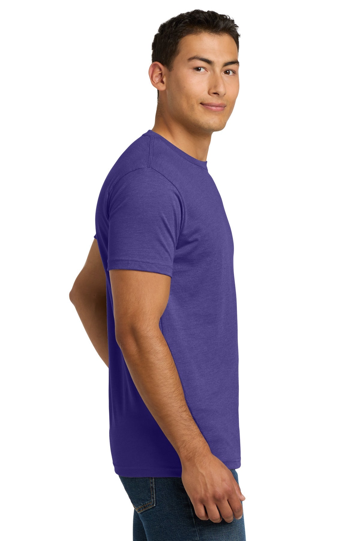 PurpleRush Next Level Apparel Adult CVC Tee. NL6210