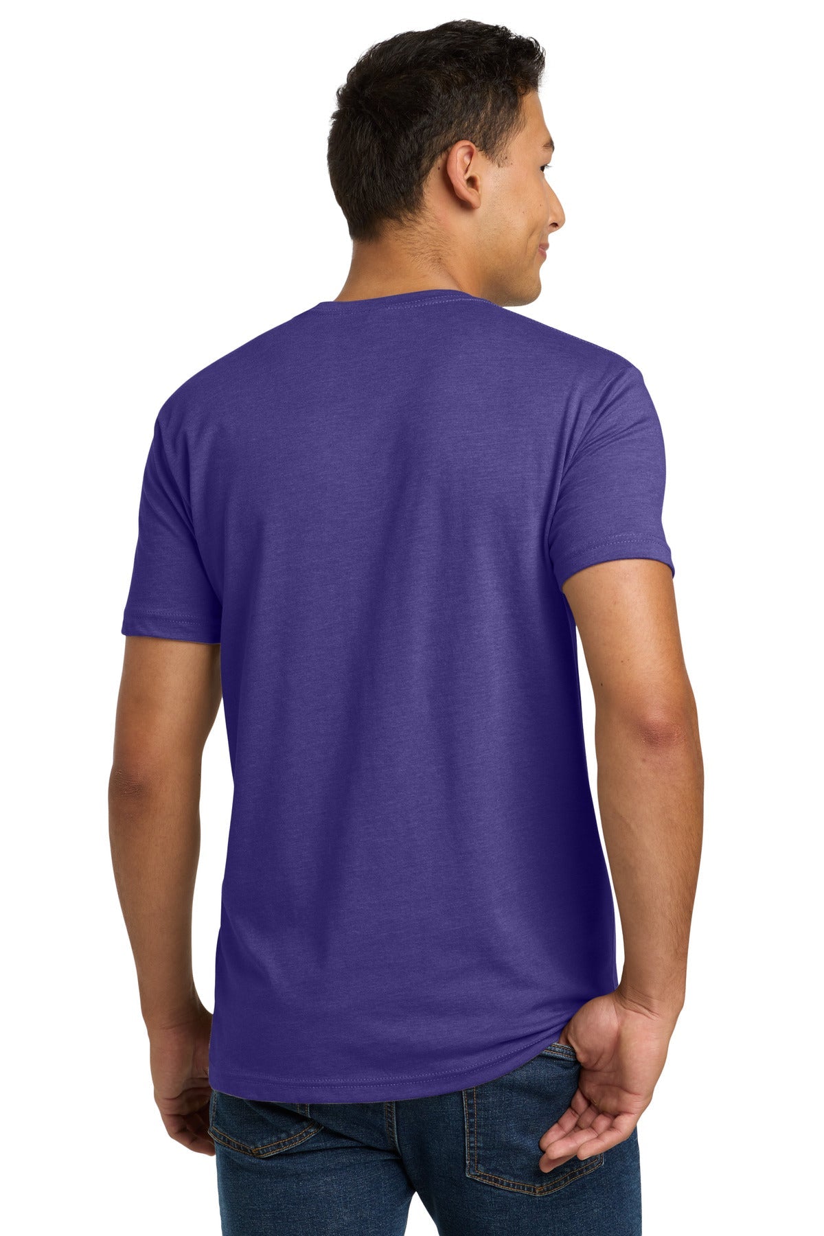 PurpleRush Next Level Apparel Adult CVC Tee. NL6210