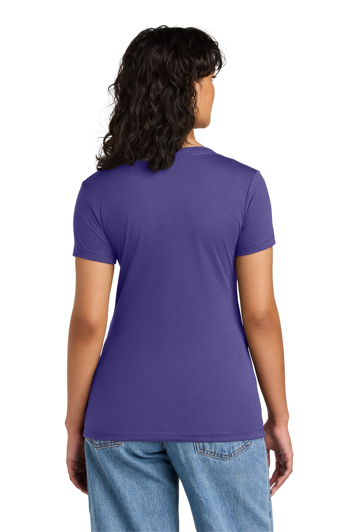 PurpleRush Next Level Apparel Women's Ideal V-Neck Tee NL1540