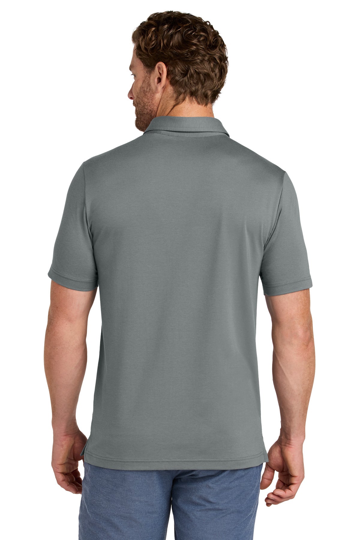 QuiShaGrey TravisMathew Glenview Stripe Polo TMA41462
