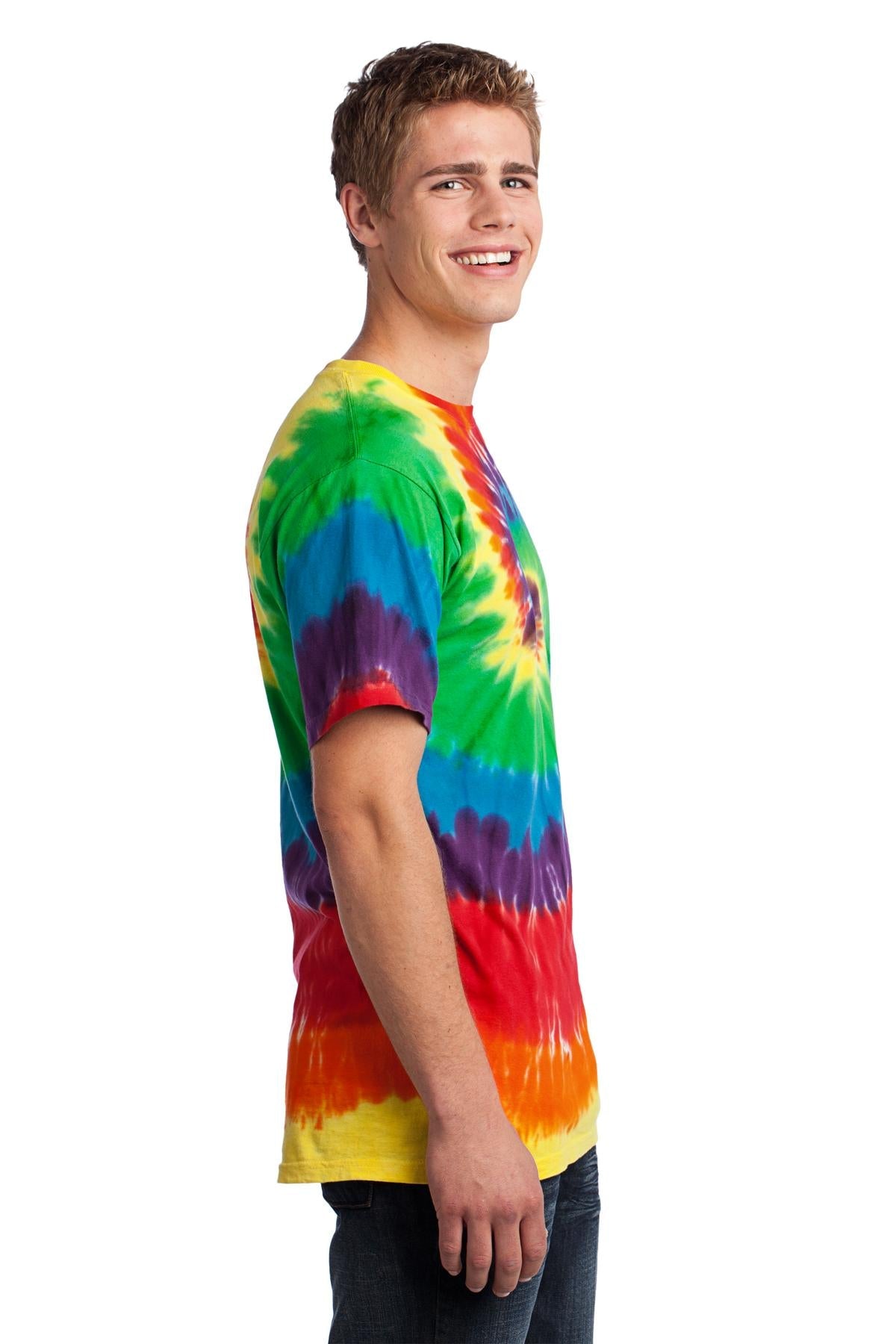 Rainbow Port & Co Tie-Dye Tee. PC147