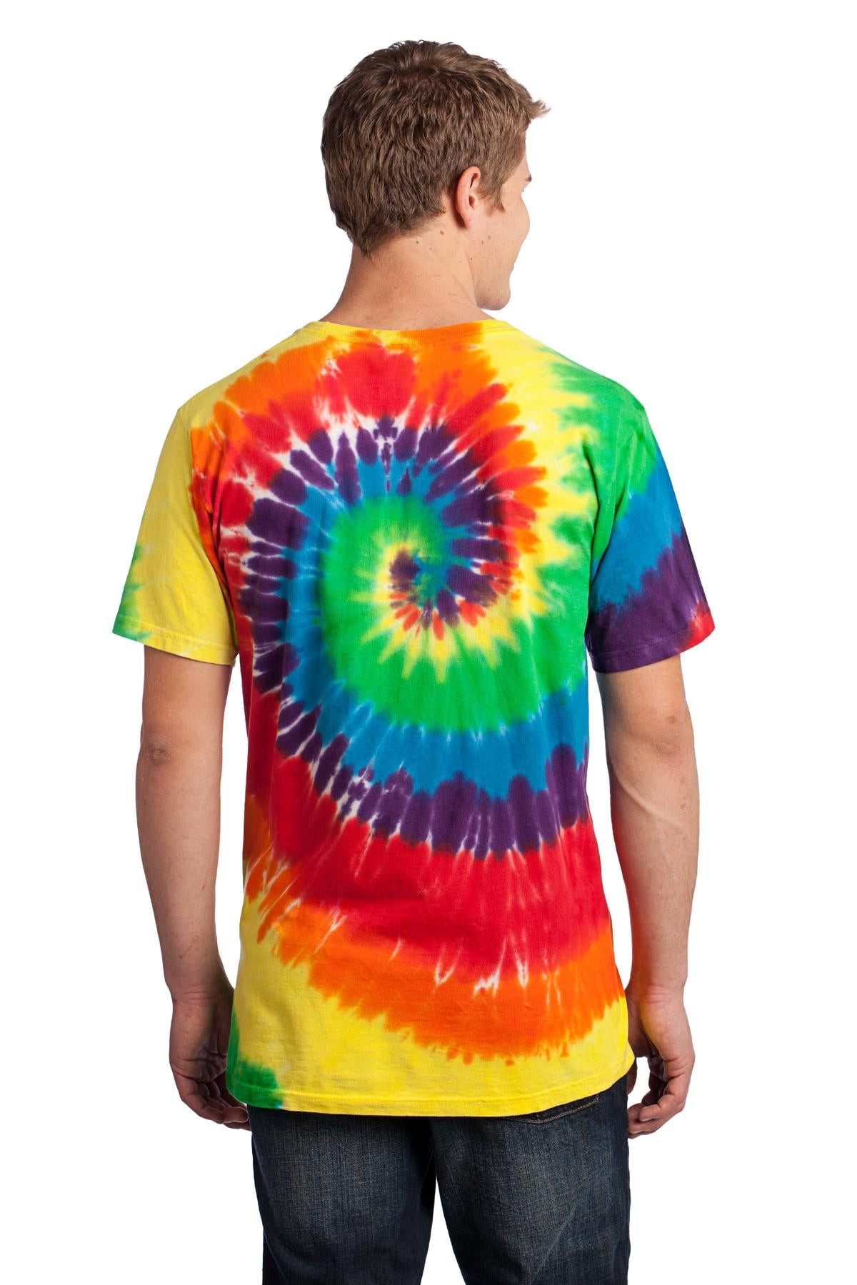 Rainbow Port & Co Tie-Dye Tee. PC147