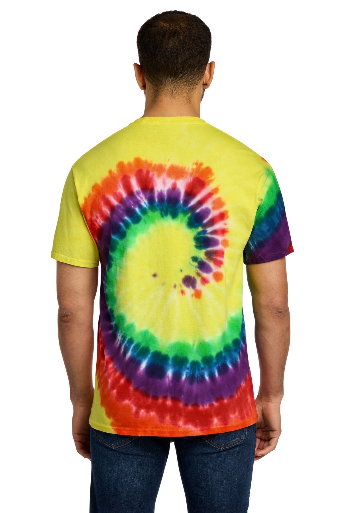 Rainbow Port & Co Tie-Dye Tee. PC147