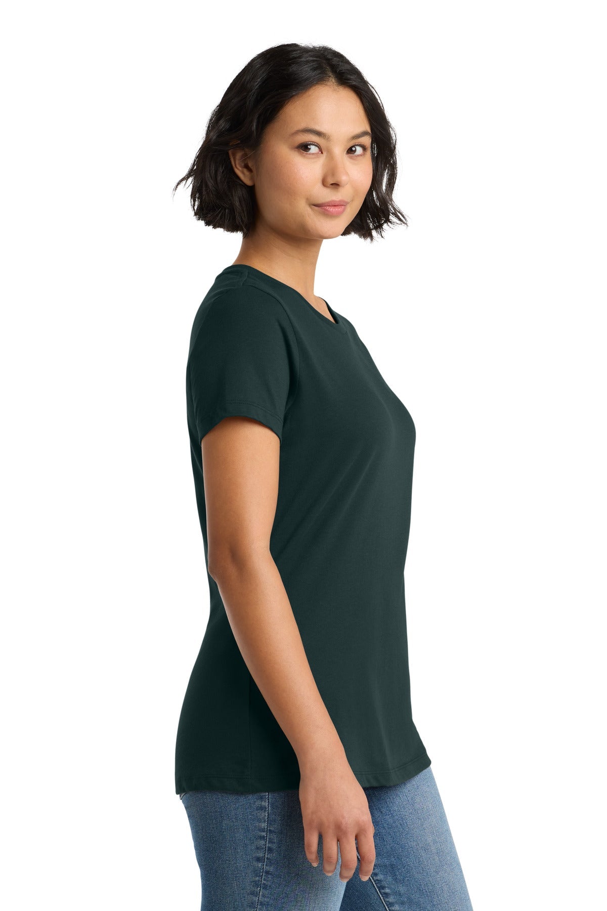 Rainforest District Women's Perfect Weight Tee. DM104L