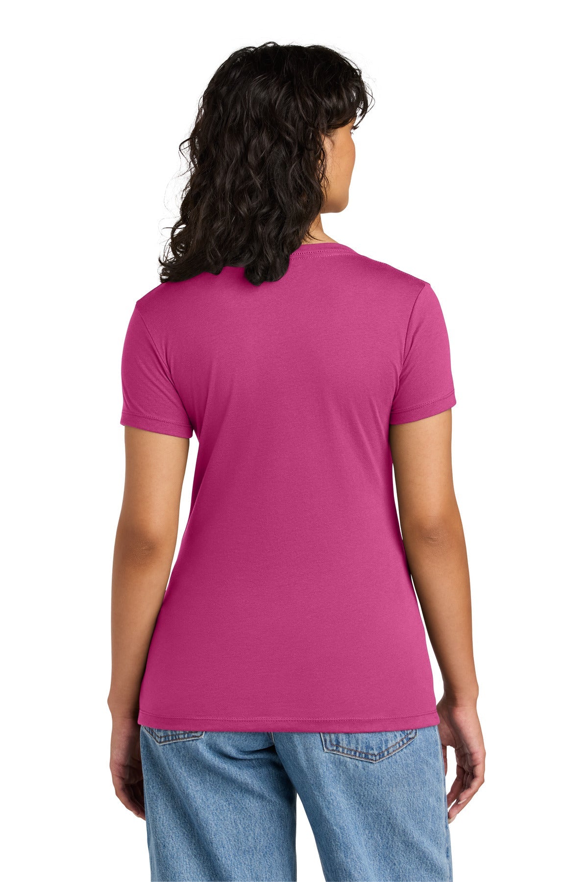 Raspberry Next Level Apparel Women's Ideal V-Neck Tee NL1540