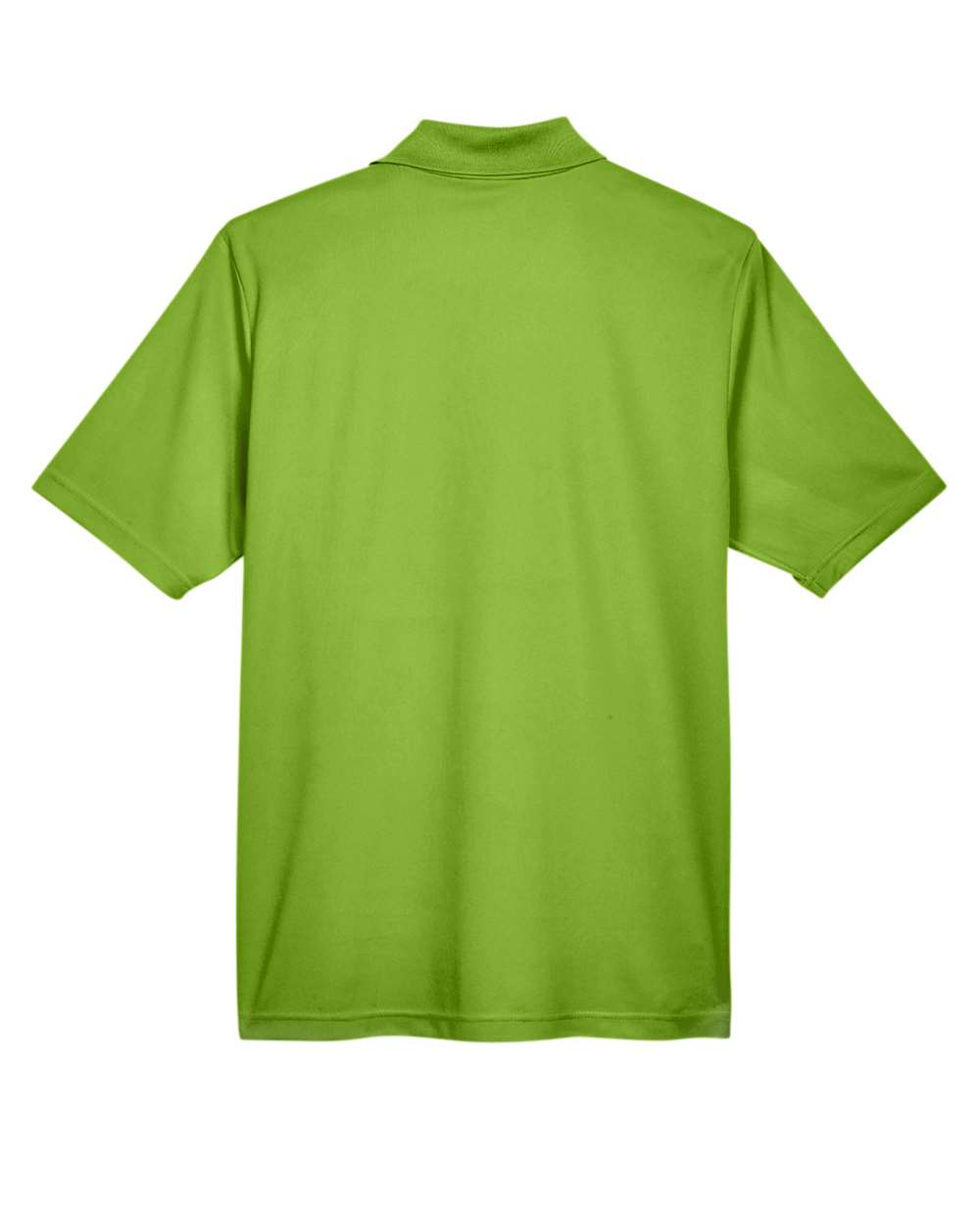 Rear View of Acid Green Men's Origin Performance Piqué Polo - 88181