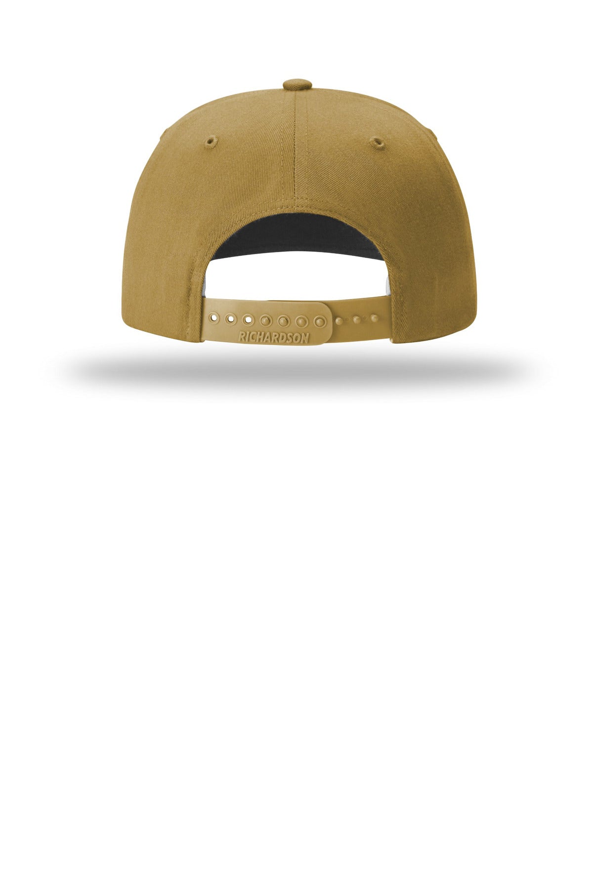 Rear View of AmberGold Richardson Solid Twill Trucker 312