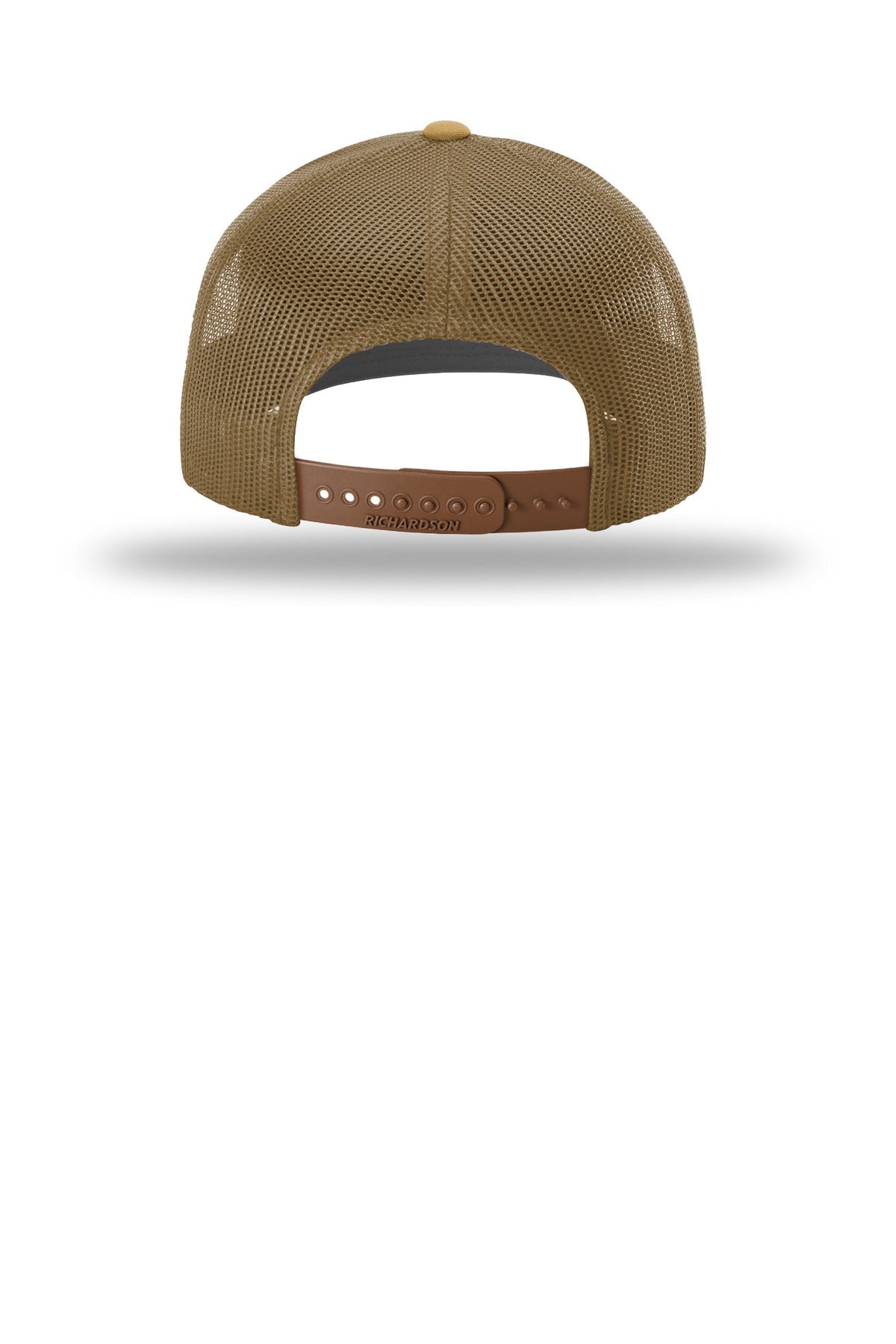Rear View of AmberGold Richardson Trucker Cap 112