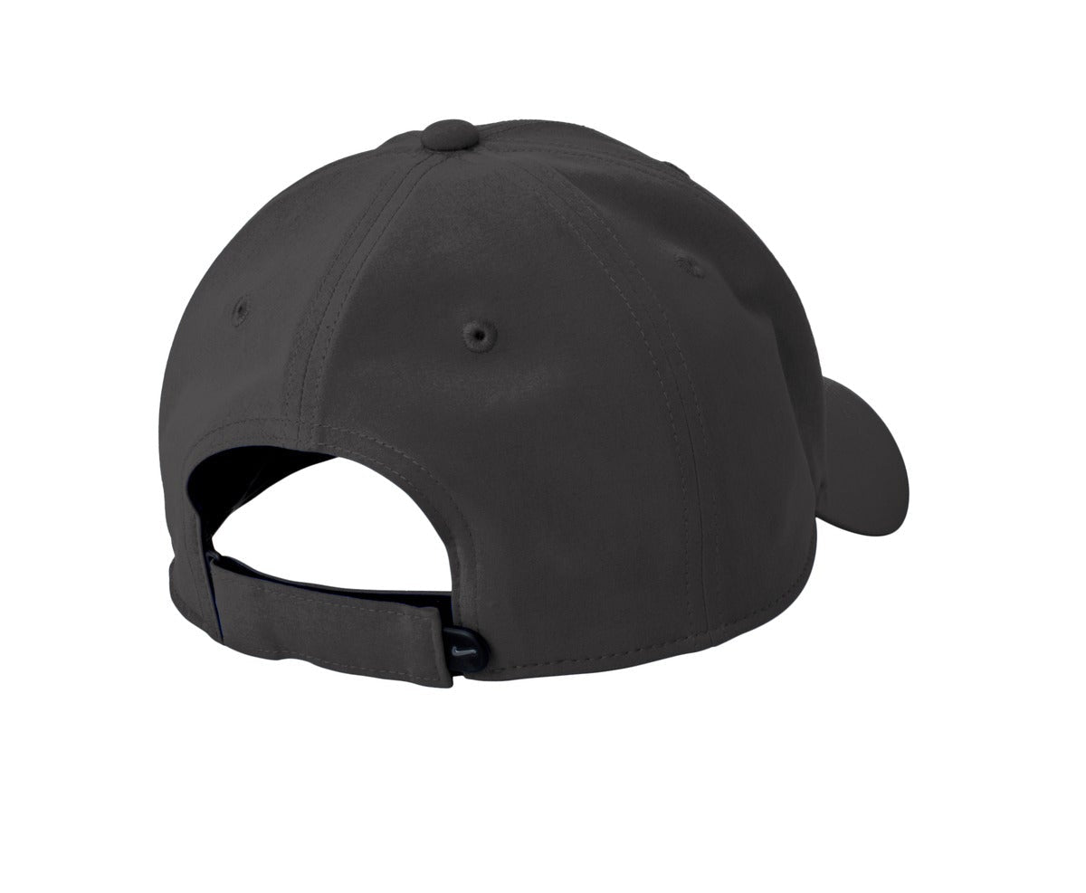 Rear View of Anthracite Nike Dri-FIT Legacy Cap NKFB6447
