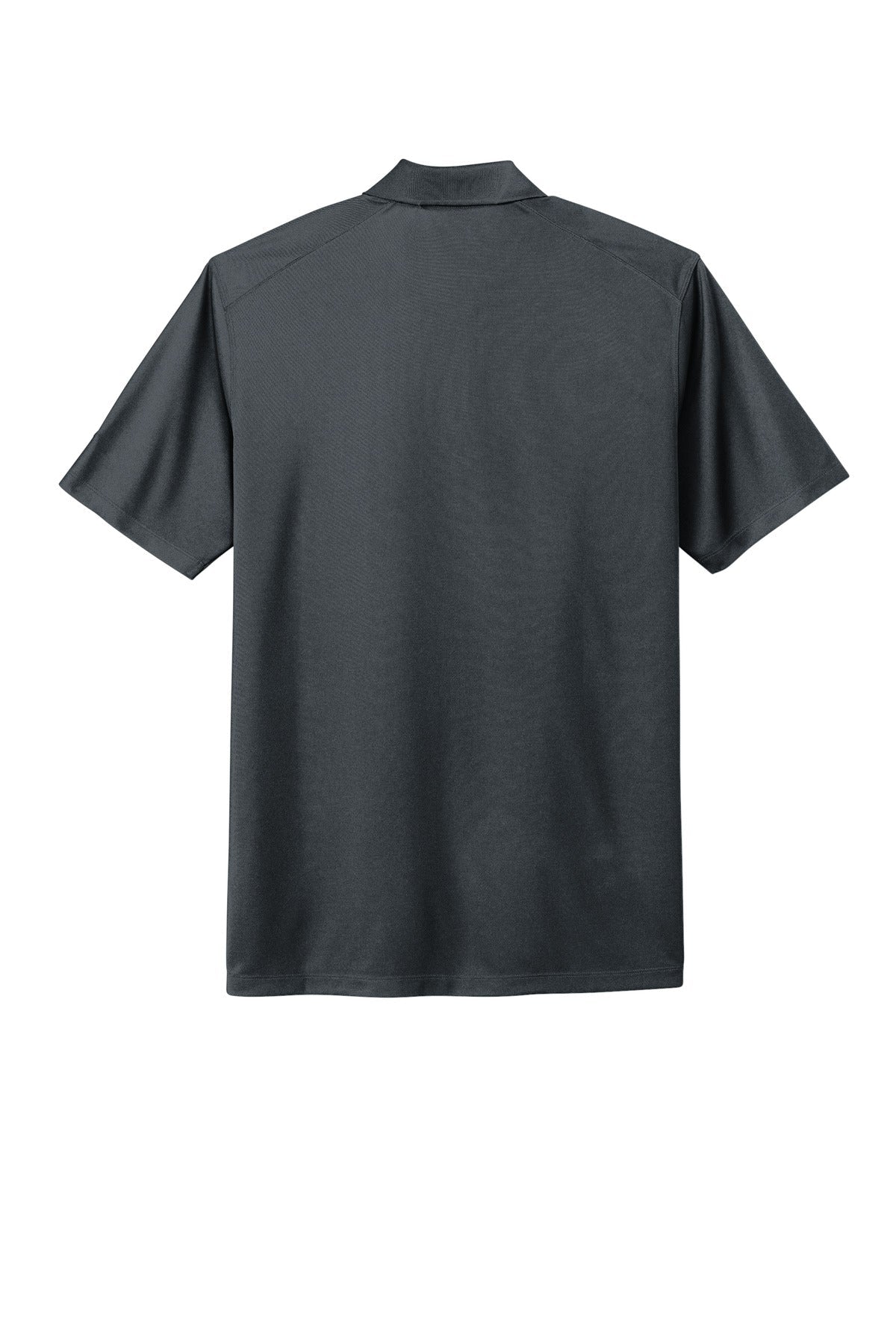 Rear View of Anthracite Nike Dri-FIT Micro Pique 2.0 Polo NKDC1963
