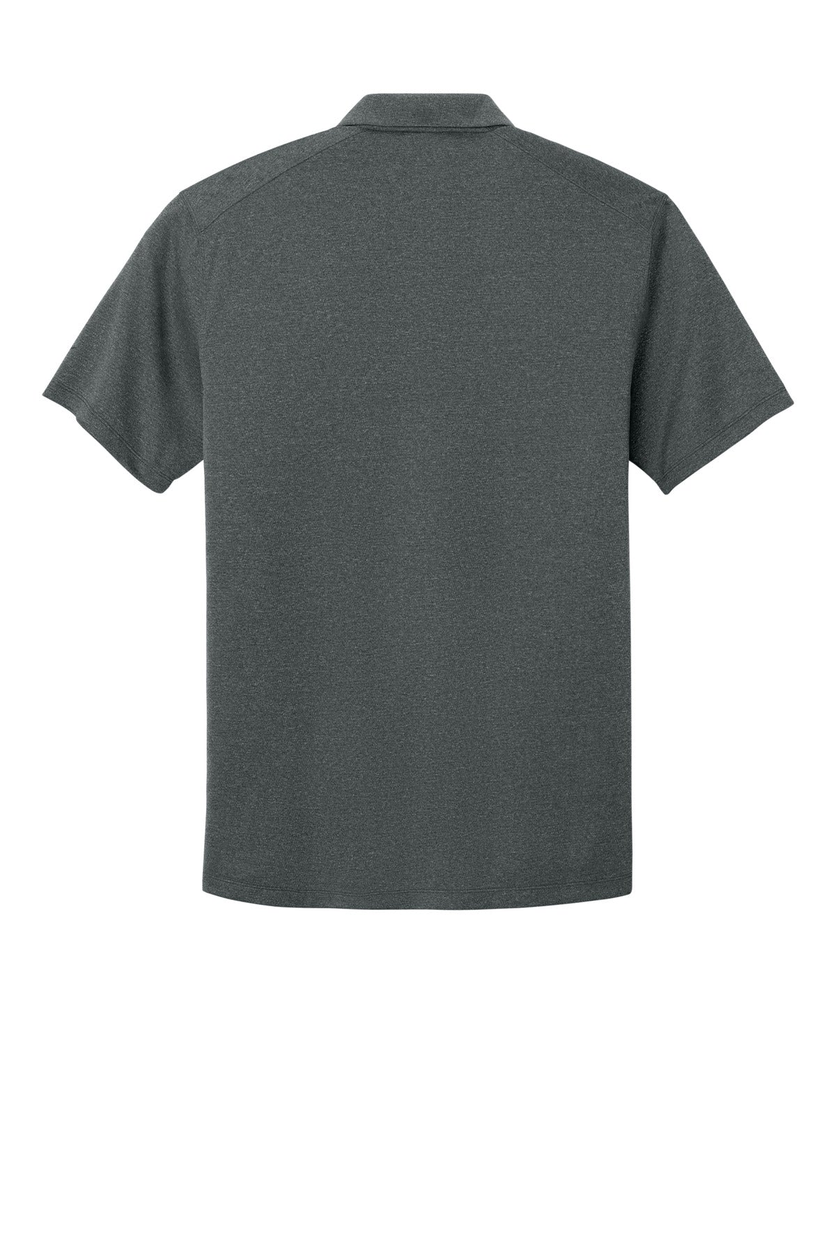 Rear View of AnthrctHt Nike Dri-FIT Smooth Heather Polo NKFQ4794