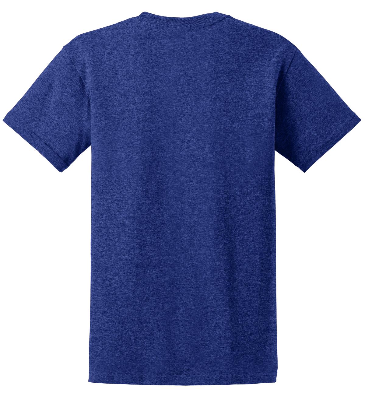 Rear View of Antique Royal Gildan - Ultra Cotton 100% US Cotton T-Shirt. 2000