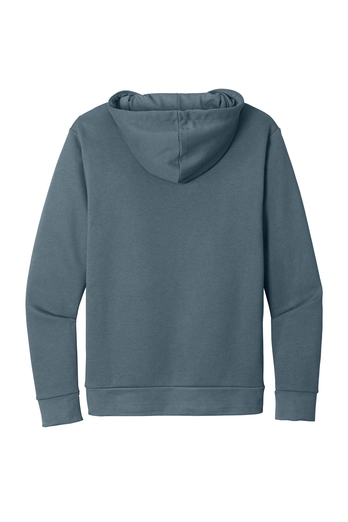 Rear View of AntqDenim Next Level Apparel Adult Santa Barbara Pullover Hoodie. NL9303