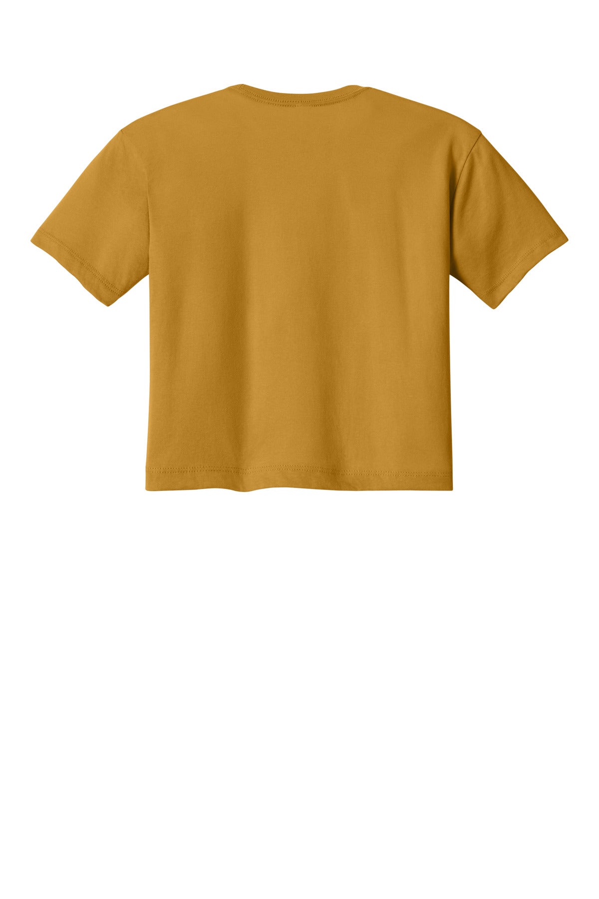 Rear View of AntqGold Next Level Apparel Women's Ideal Crop Top NL1580