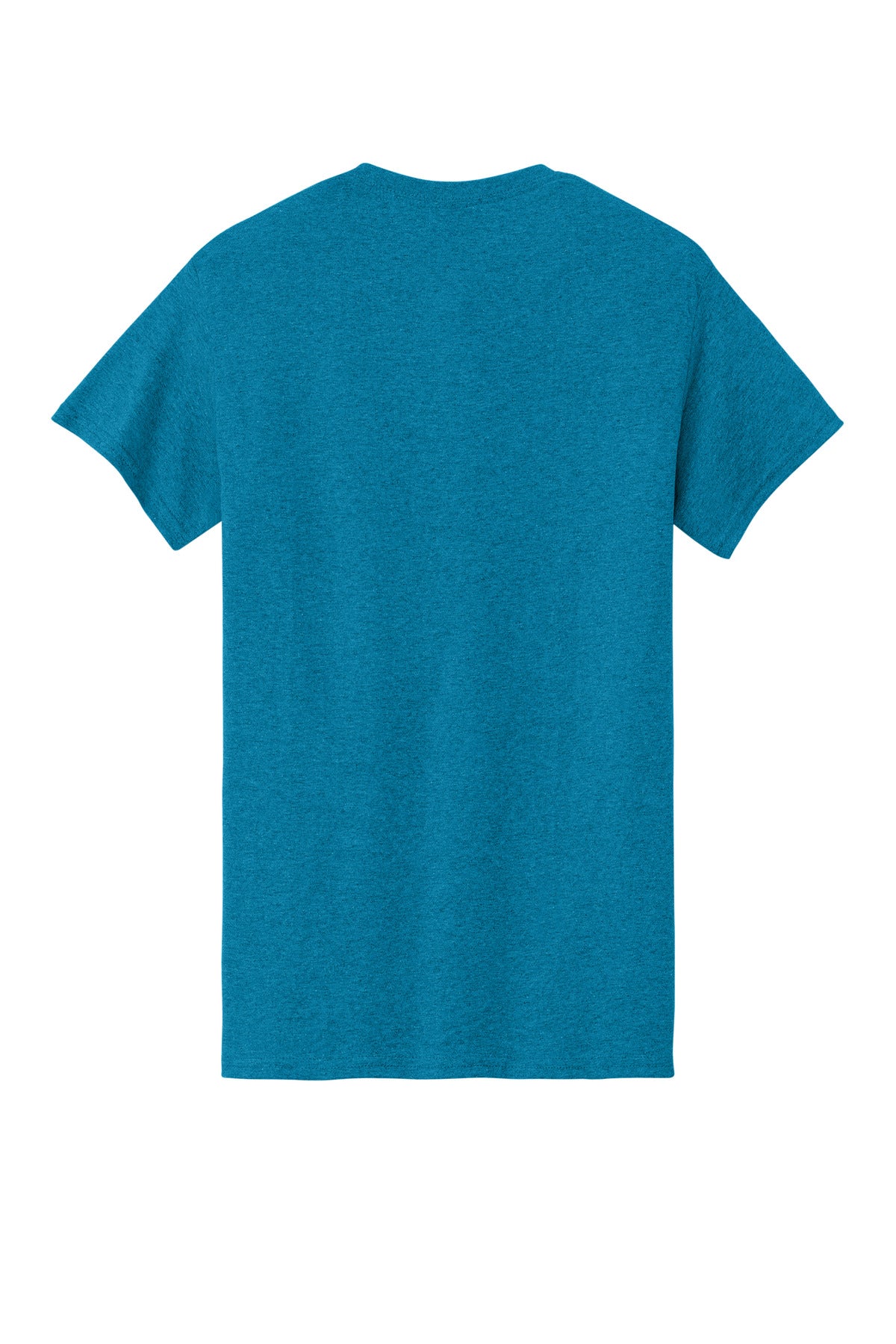 Rear View of Antqu Sapphire Gildan - Heavy Cotton 100% Cotton T-Shirt. 5000