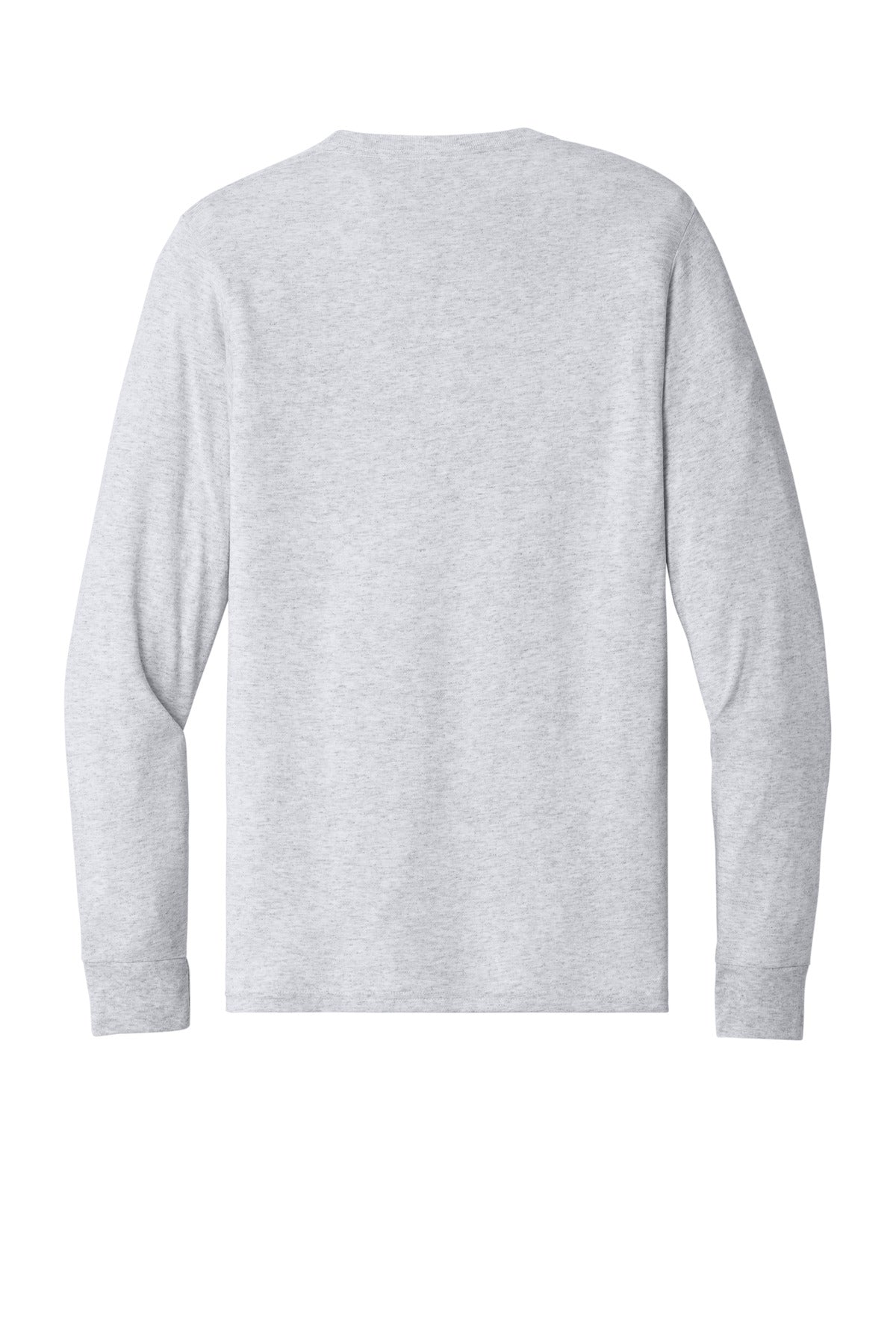 Rear View of Ash Jerzees - Dri-Power 50/50 Cotton/Poly Long Sleeve T-Shirt. 29LS