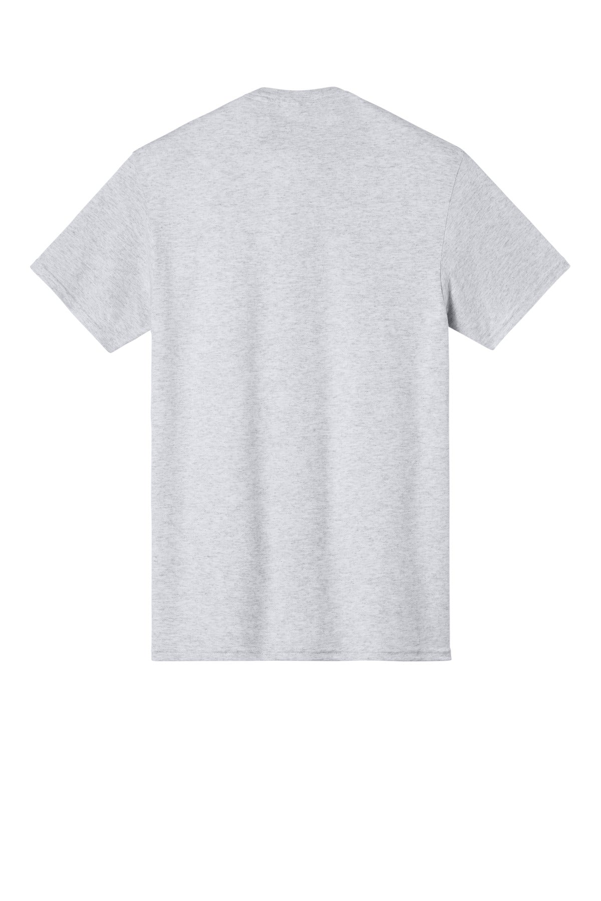 Rear View of Ash Jerzees - Dri-Power 50/50 Cotton/Poly T-Shirt. 29M