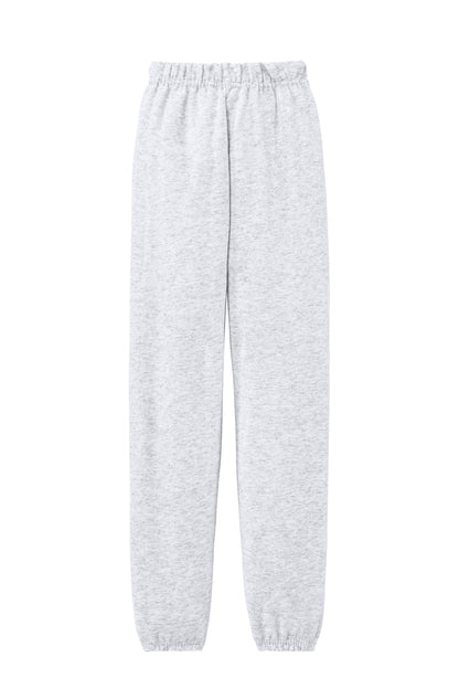 Rear View of Ash Jerzees Youth NuBlend Sweatpant 973B
