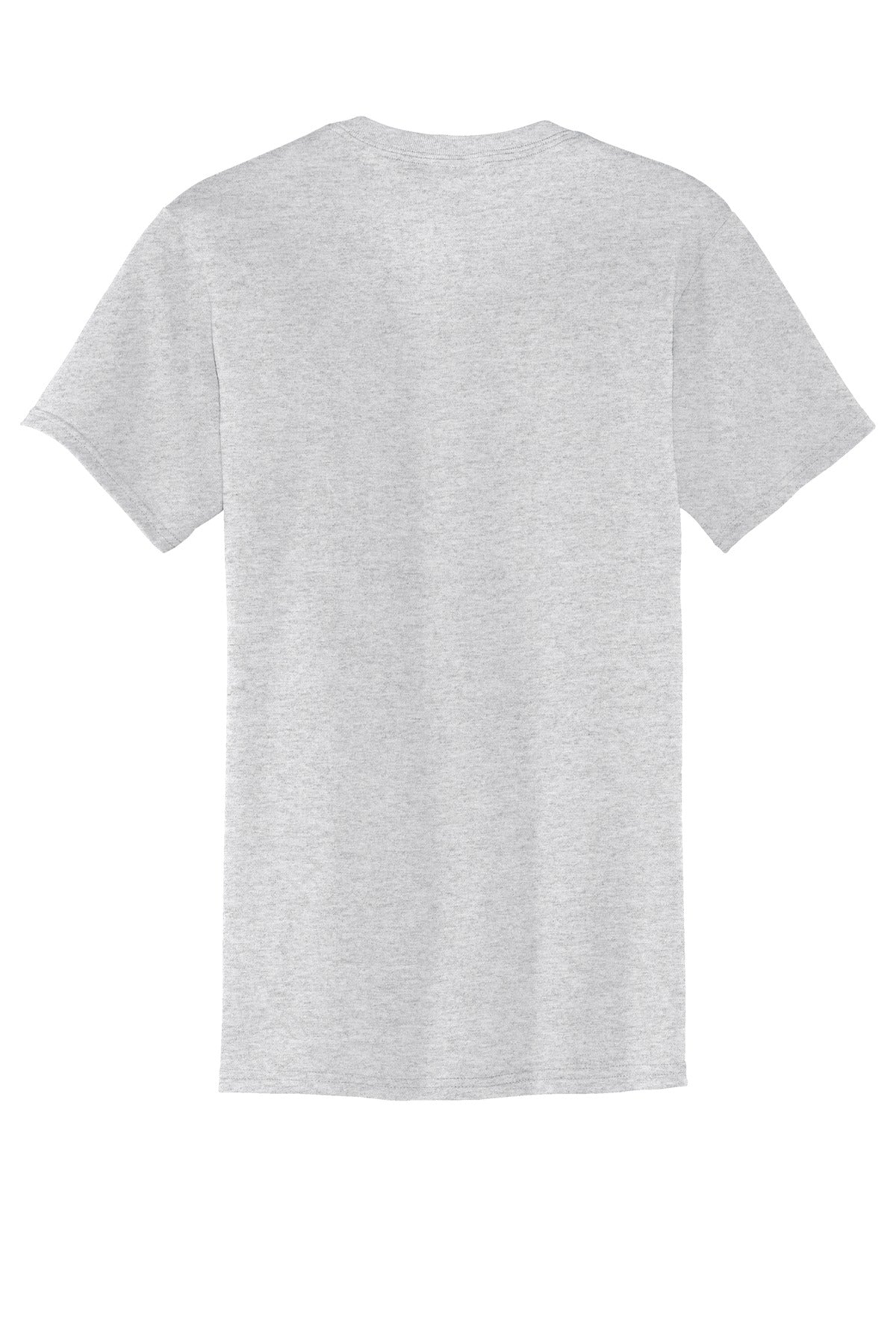 Rear View of Ash Port & Co Core Blend Pocket Tee. PC55P