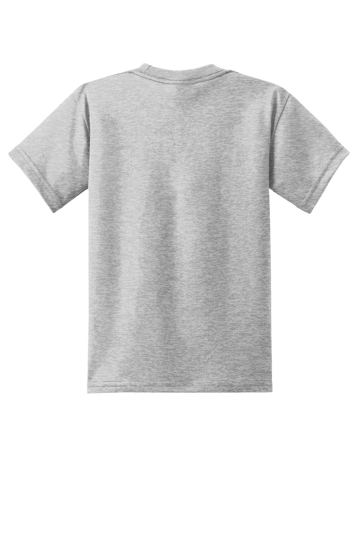 Rear View of Ash Port & Co Youth Core Blend Tee. PC55Y