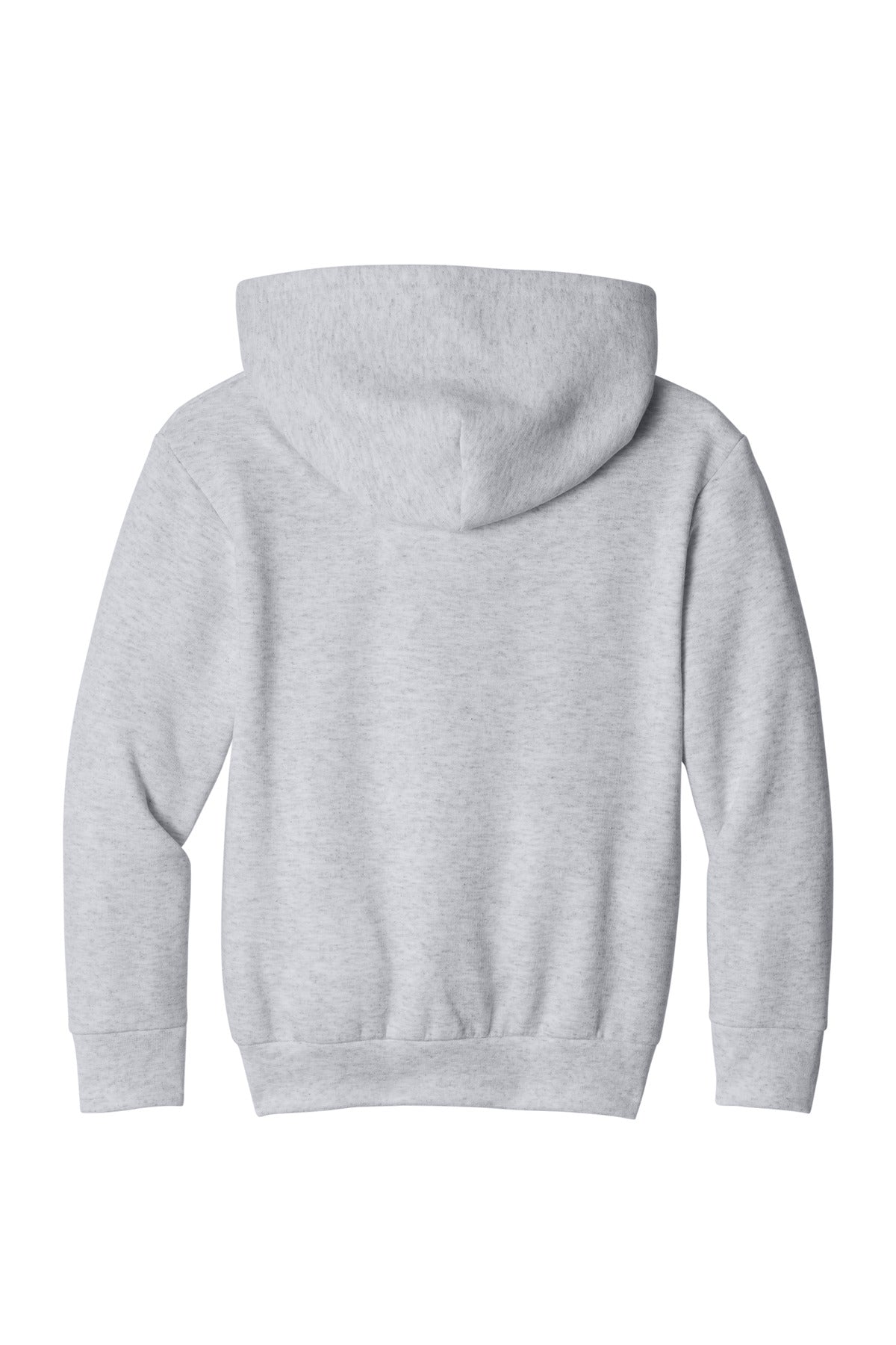 Rear View of Ash Port & Co Youth Easy Fleece Pullover Hooded Sweatshirt PC68YH