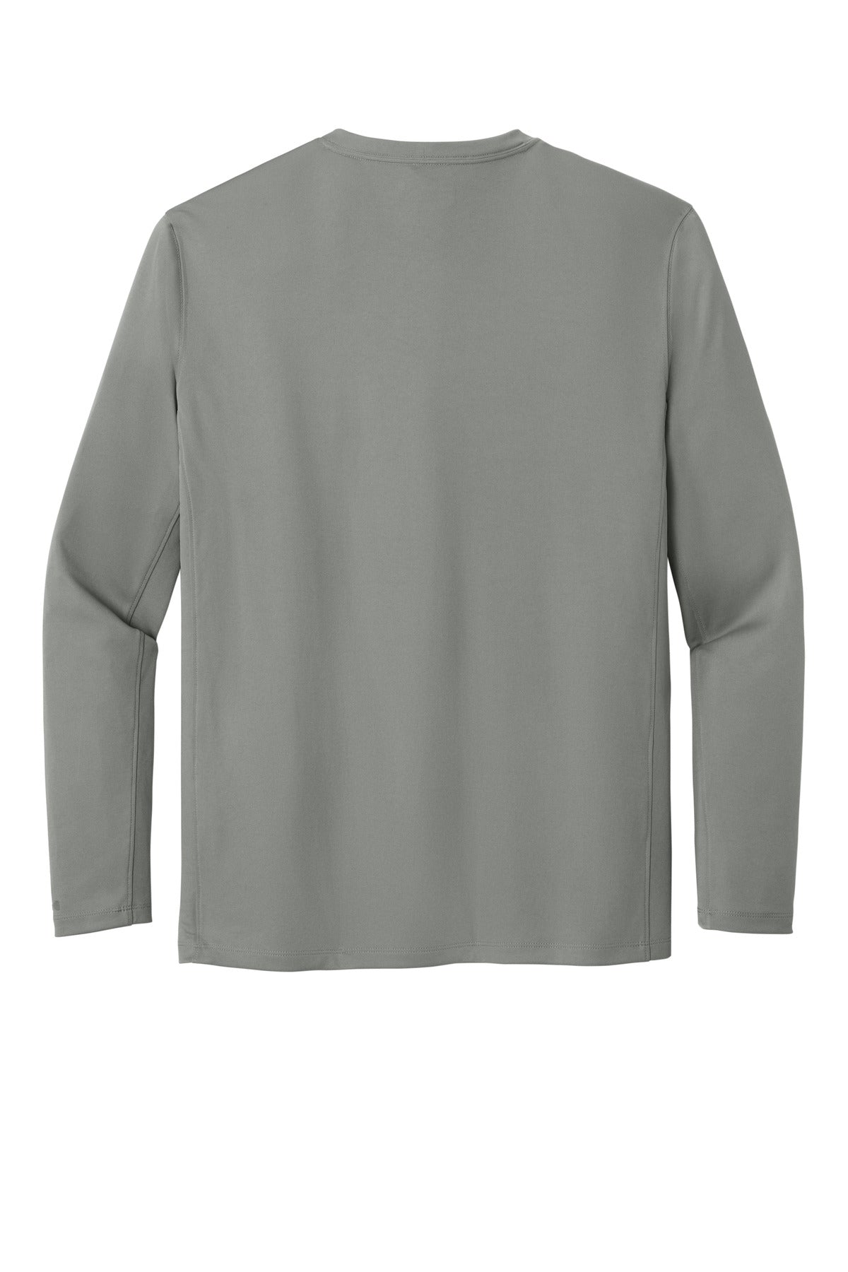 Rear View of AsphaltGry Carhartt Force Sun Defender Long Sleeve T-Shirt CT106972