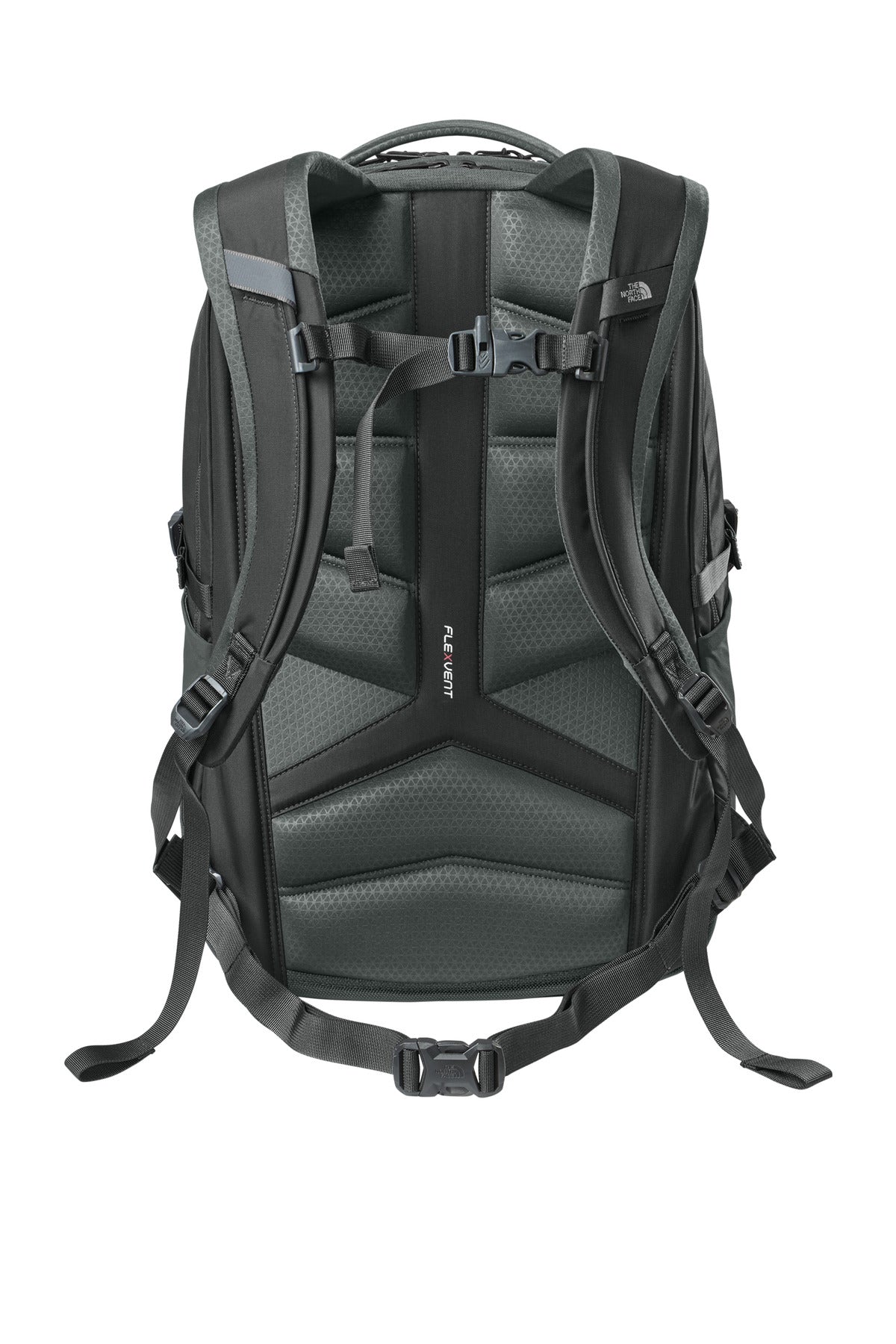 Rear View of AsphaltGry The North Face 31L Royal Arch Backpack NF0A8EZU