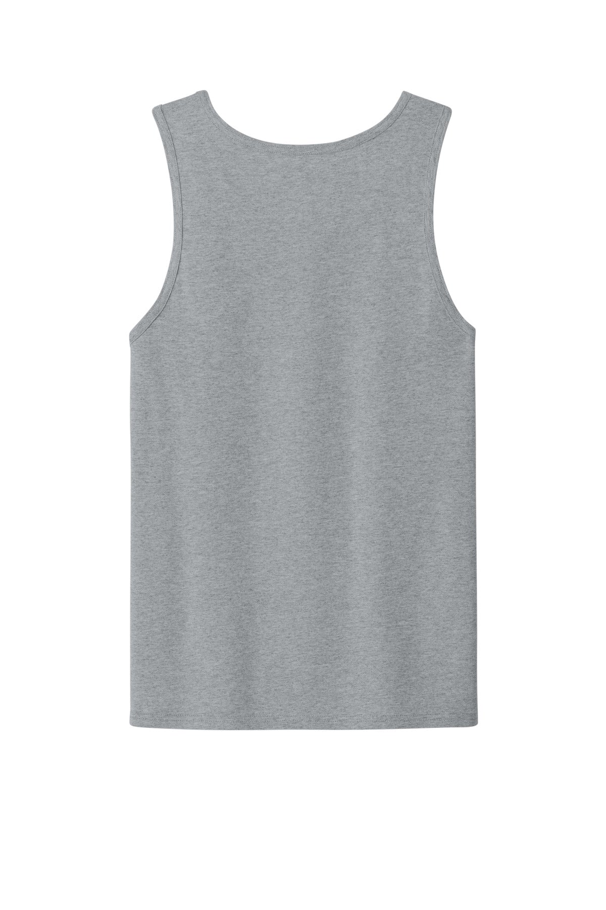 Rear View of AthlHthr Jerzees Classics Unisex Cotton Tank 363TK