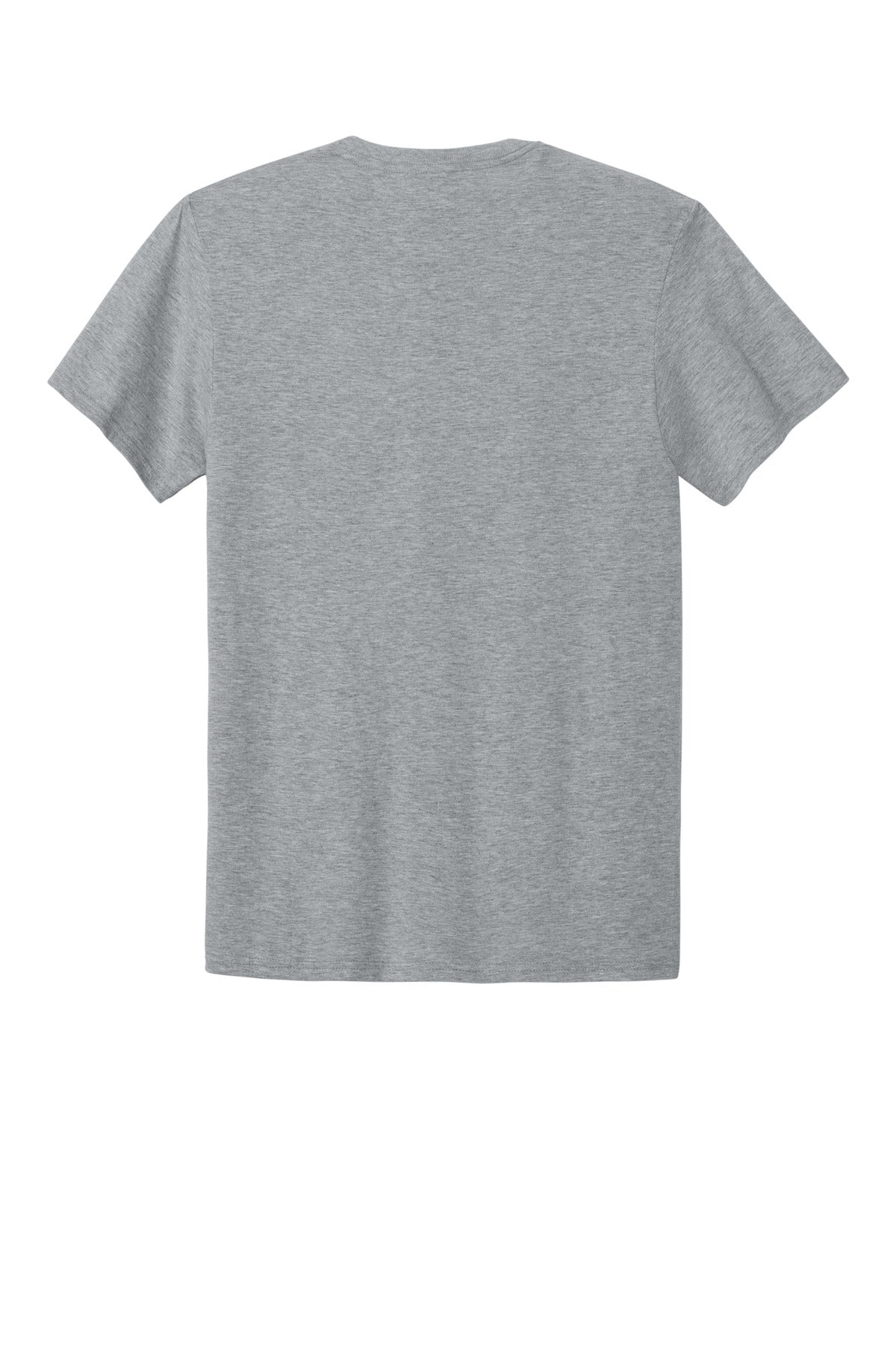 Rear View of AthlHthr Jerzees Ultimate Unisex Ring Spun T-Shirt IC46M
