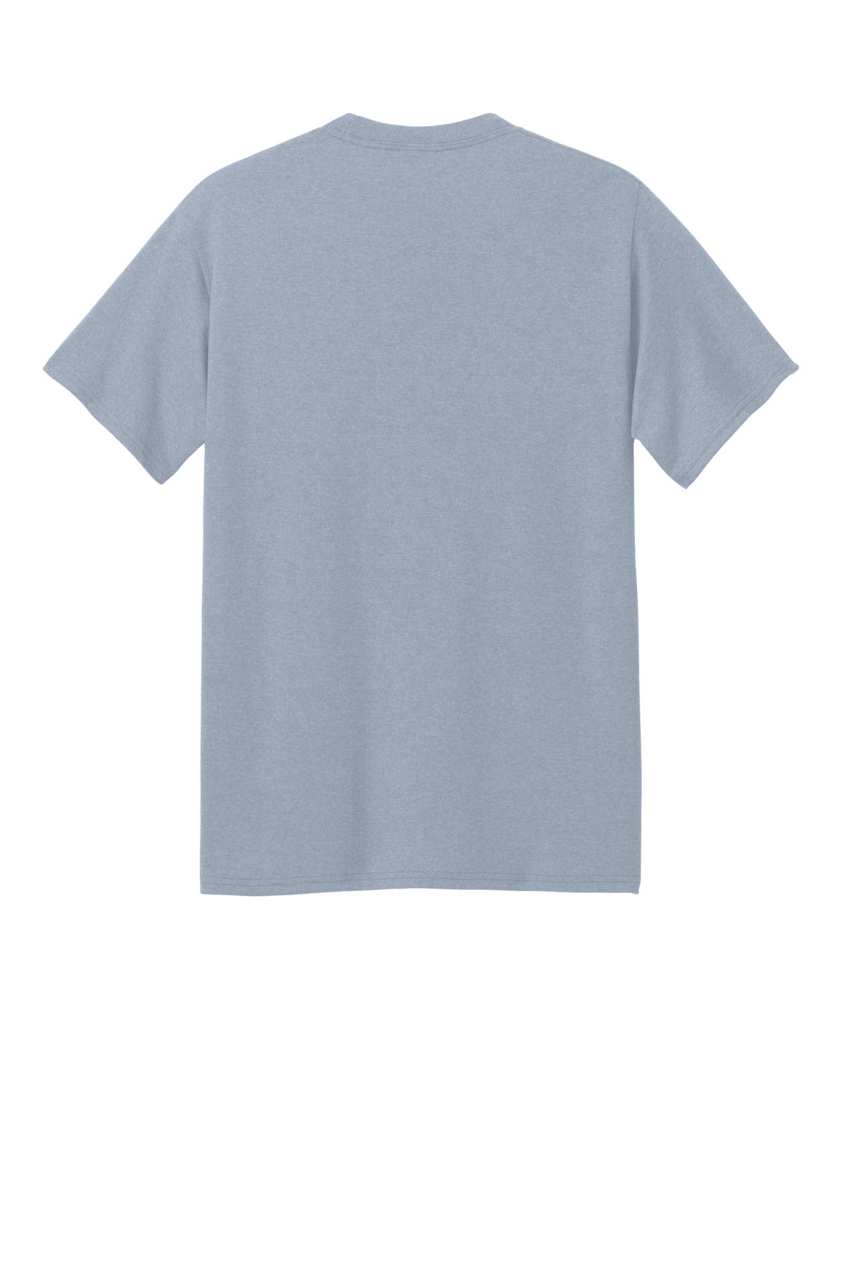 Rear View of AthlHthr Port & Co Core Blend Recycled Tee PC01