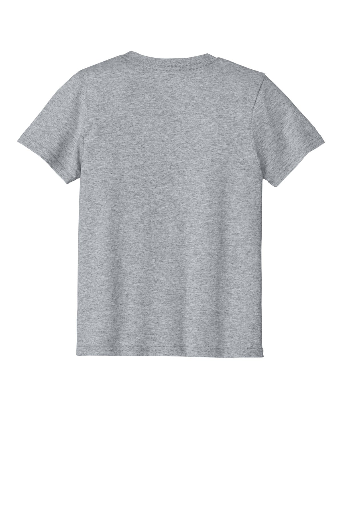 Rear View of AthlHthr Port & Co Youth Easy Cotton Tee PC43Y