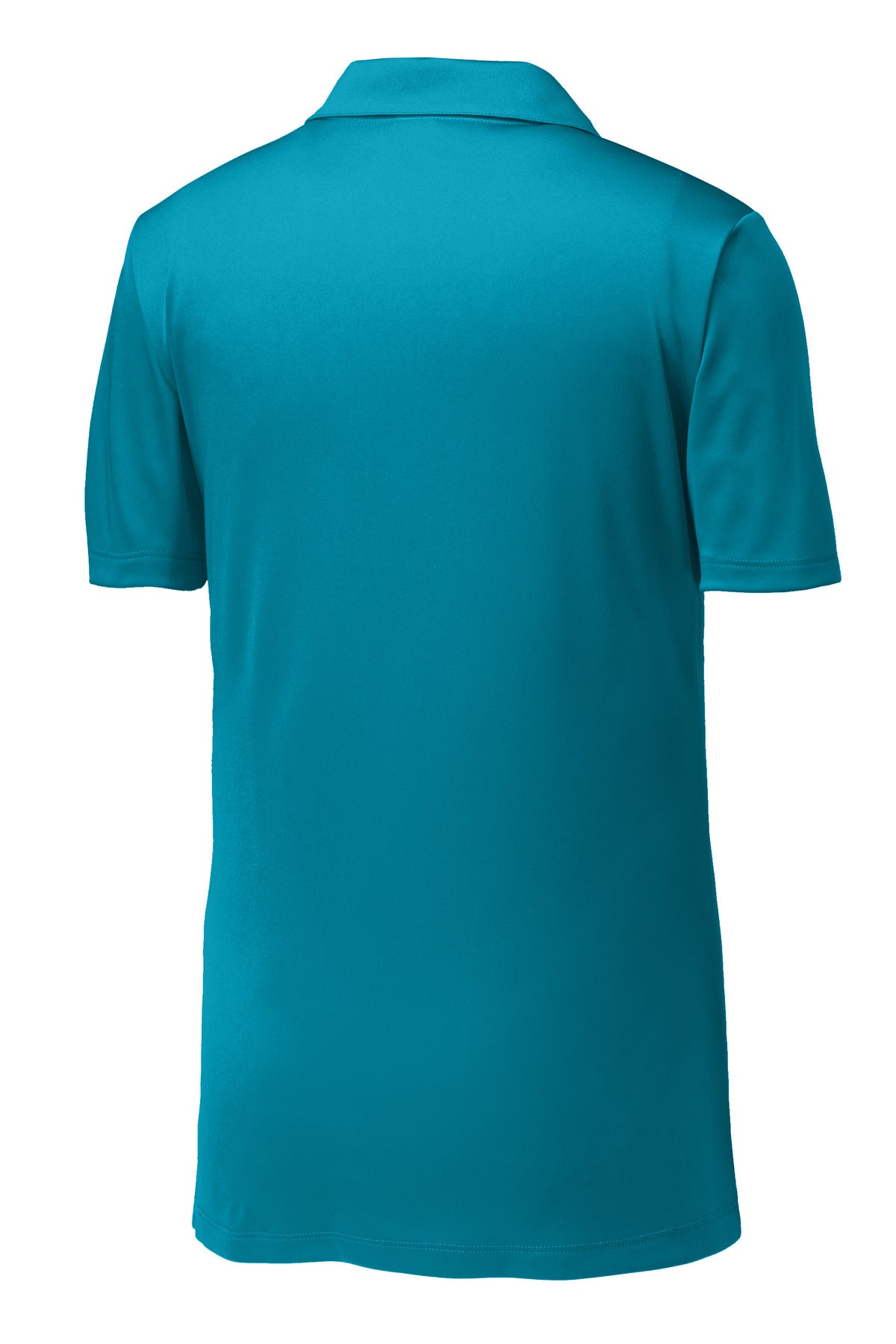 Rear View of Atomic Blue Sport-Tek PosiCharge Competitor Polo. ST550