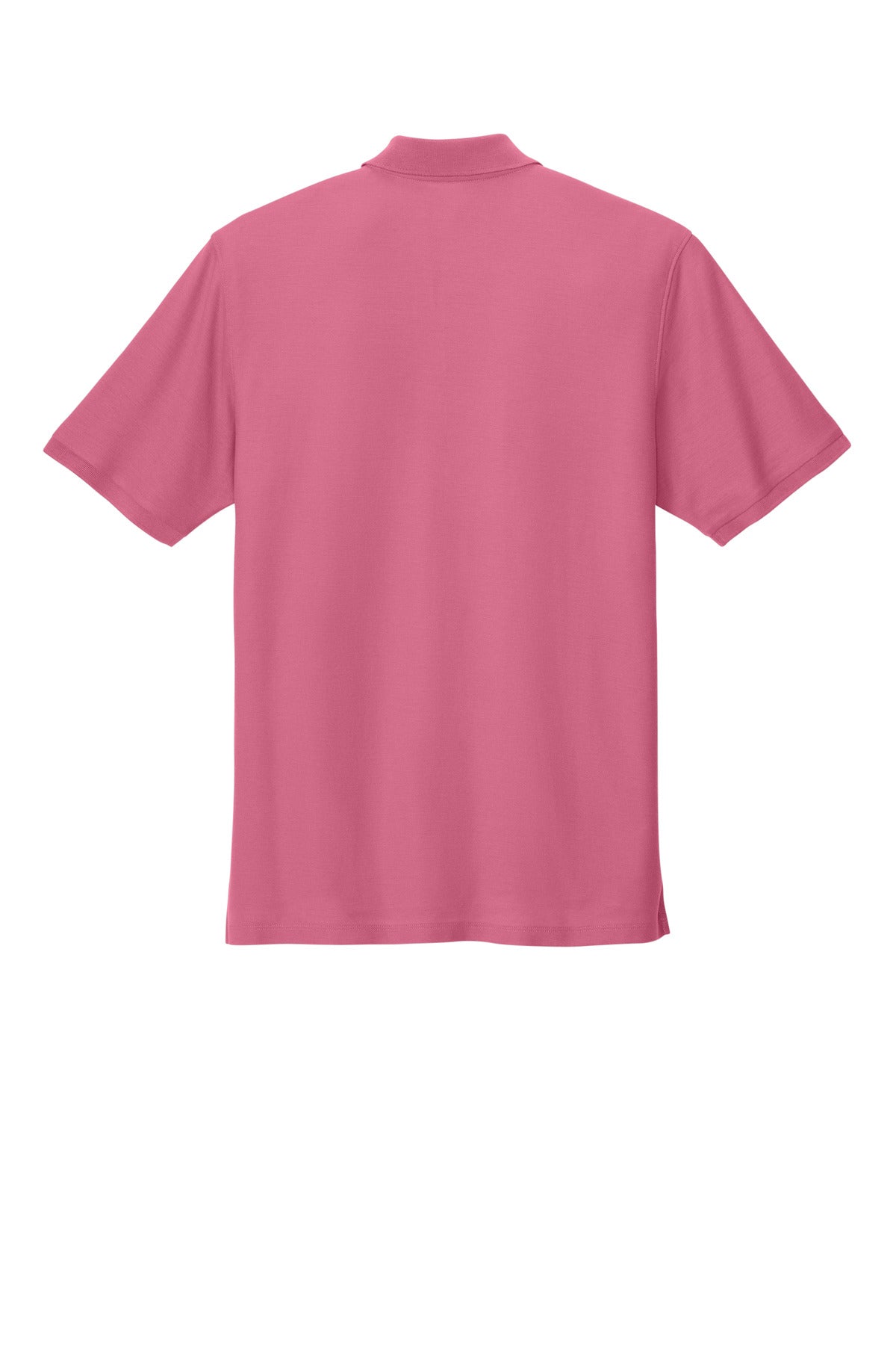 Rear View of AwrnsPink Port Authority Wearever Signature Pique Polo K200