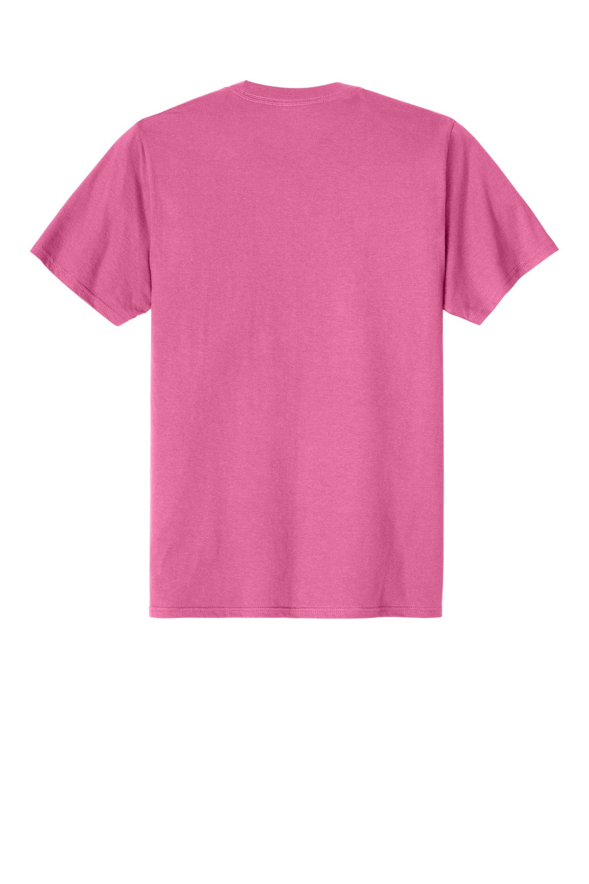 Rear View of AwrnsPink Port & Co CVC Tee PC340
